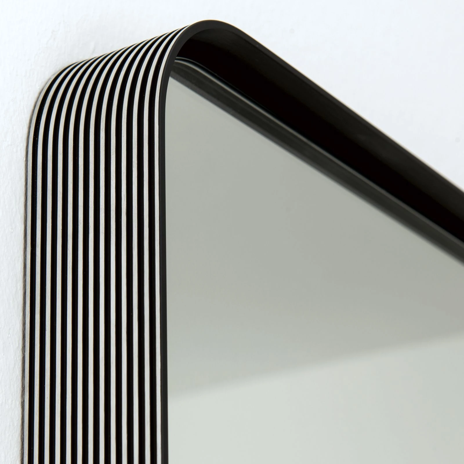 Ogledalo CARLO, 152x76 cm, crno - 5