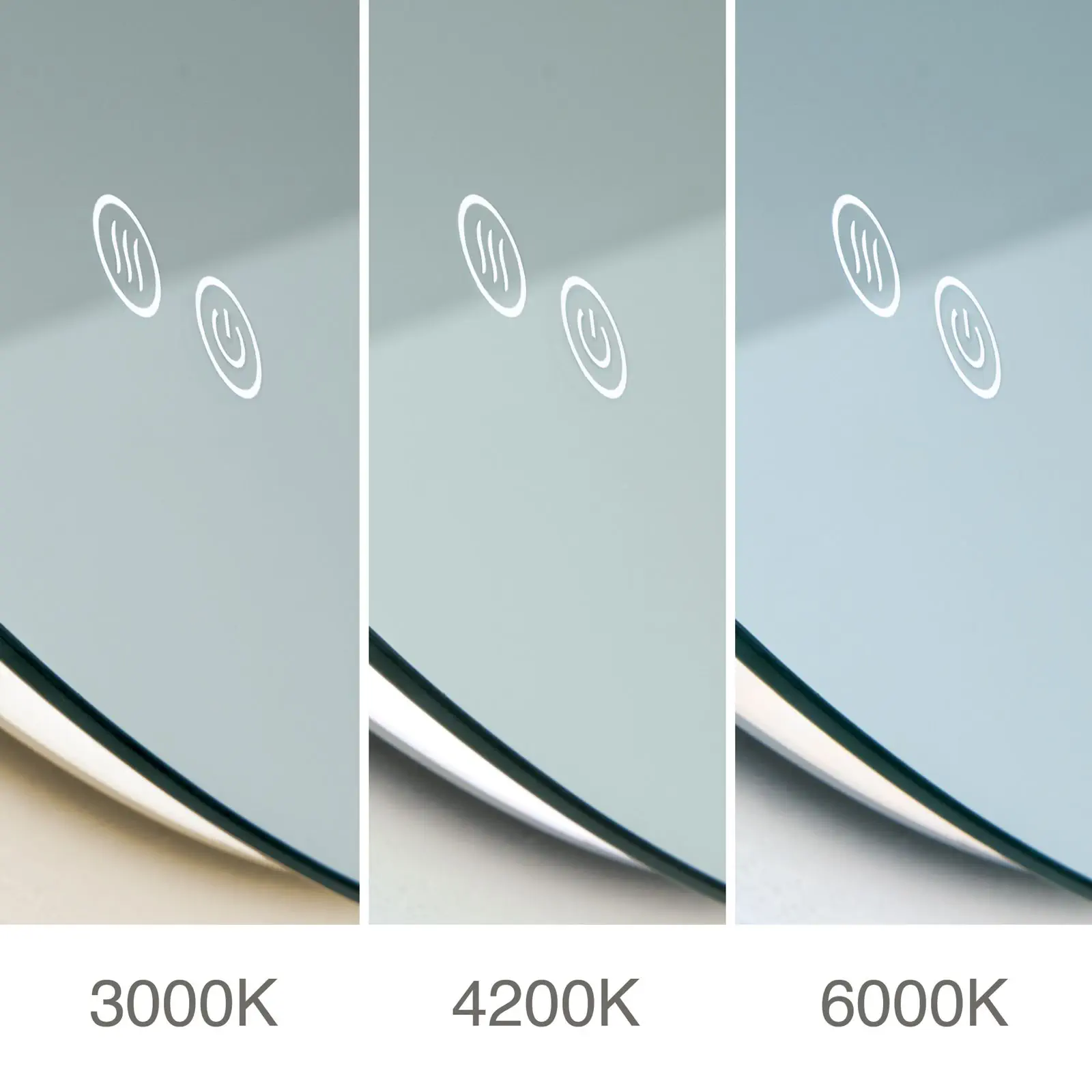 LED ogledalo FOCUS, Ø60cm, sa zaštitom od zamagljivanja - 6