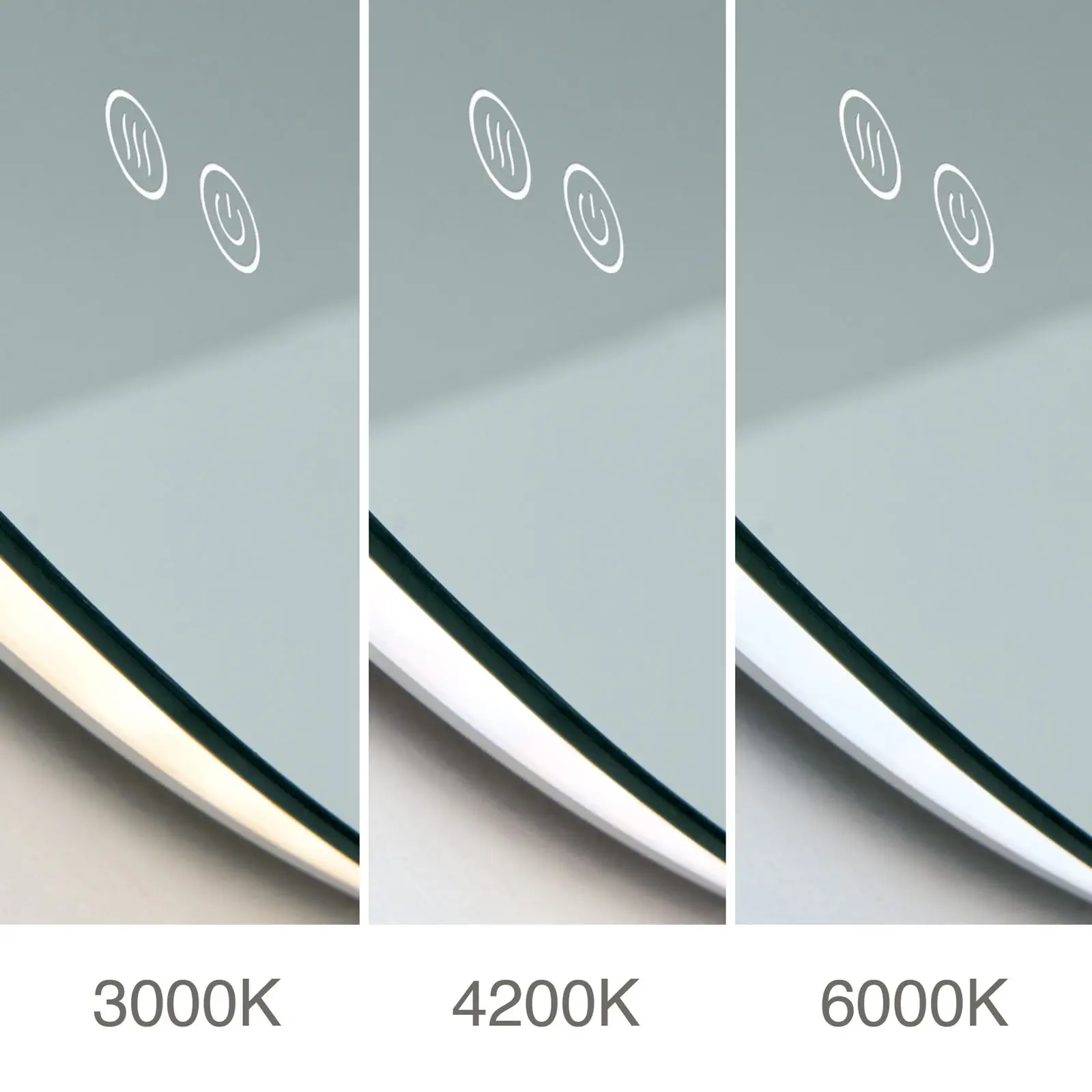 LED ogledalo FOCUS, Ø100cm, sa zaštitom od zamagljivanja - 6