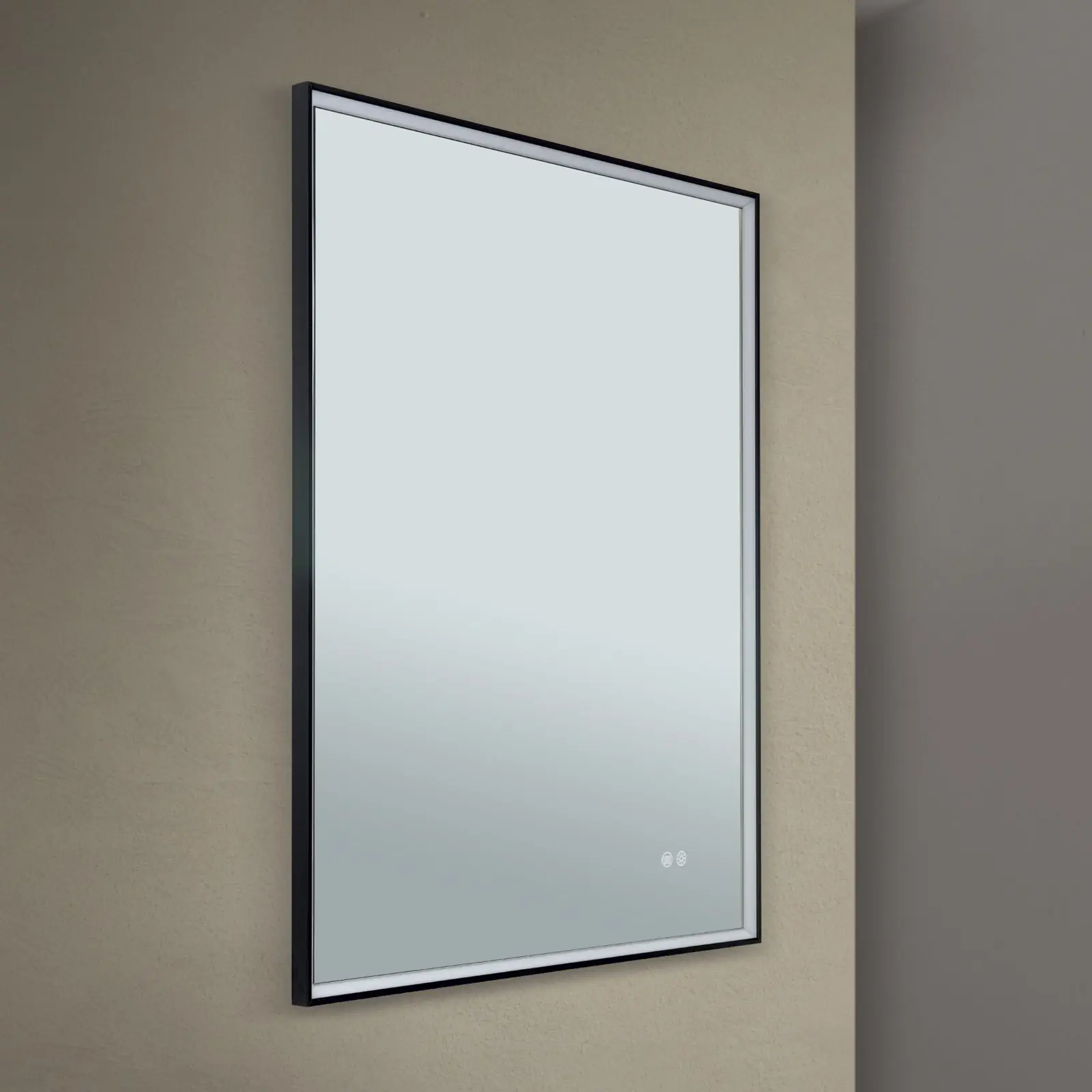 LED ogledalo FRAME, 70x90cm, crno - 3
