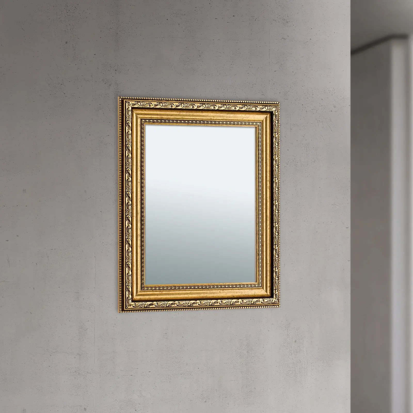 Ogledalo ELISA, 54×44 cm, antik zlato