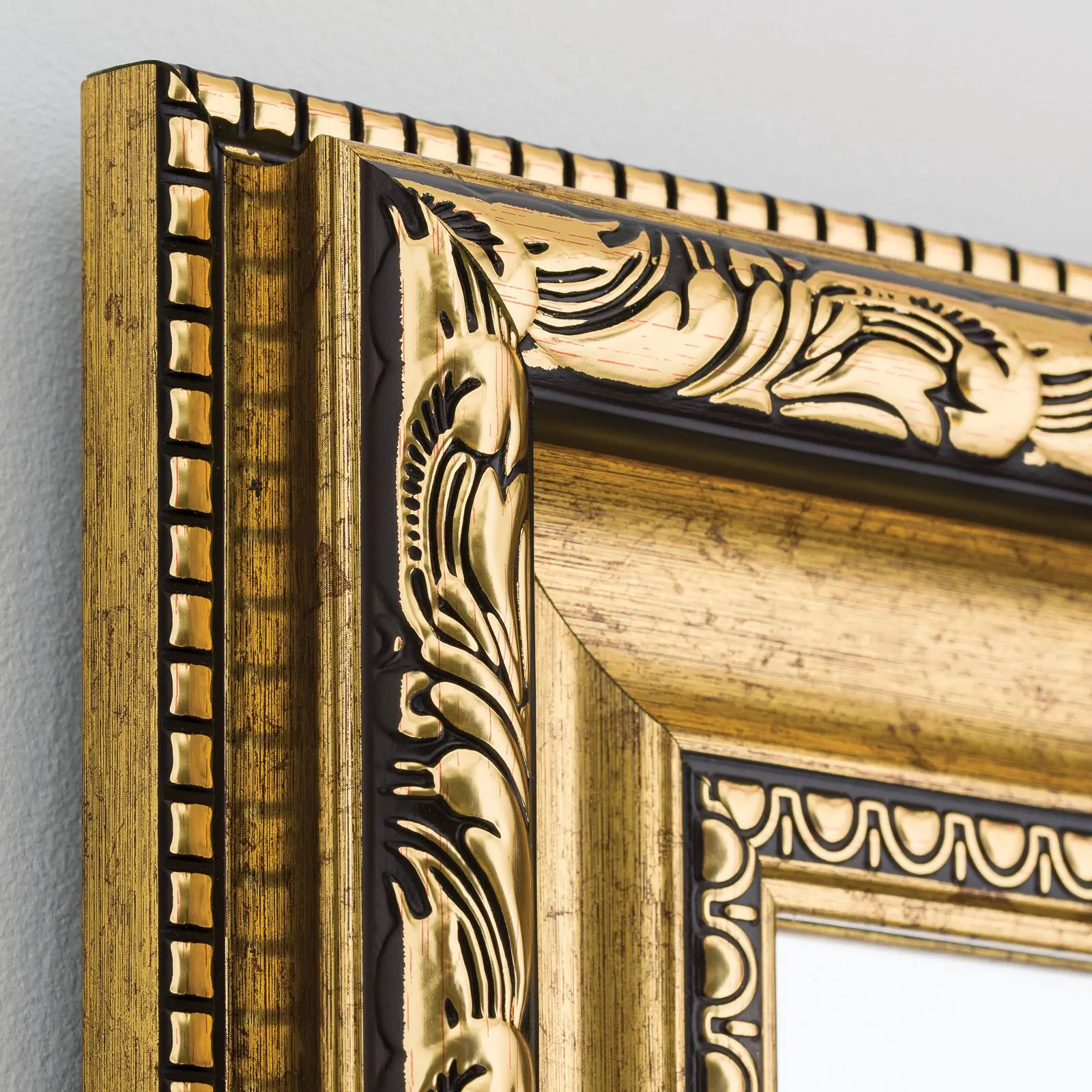 Ogledalo ELISA, 54×44 cm, antik zlato - 5