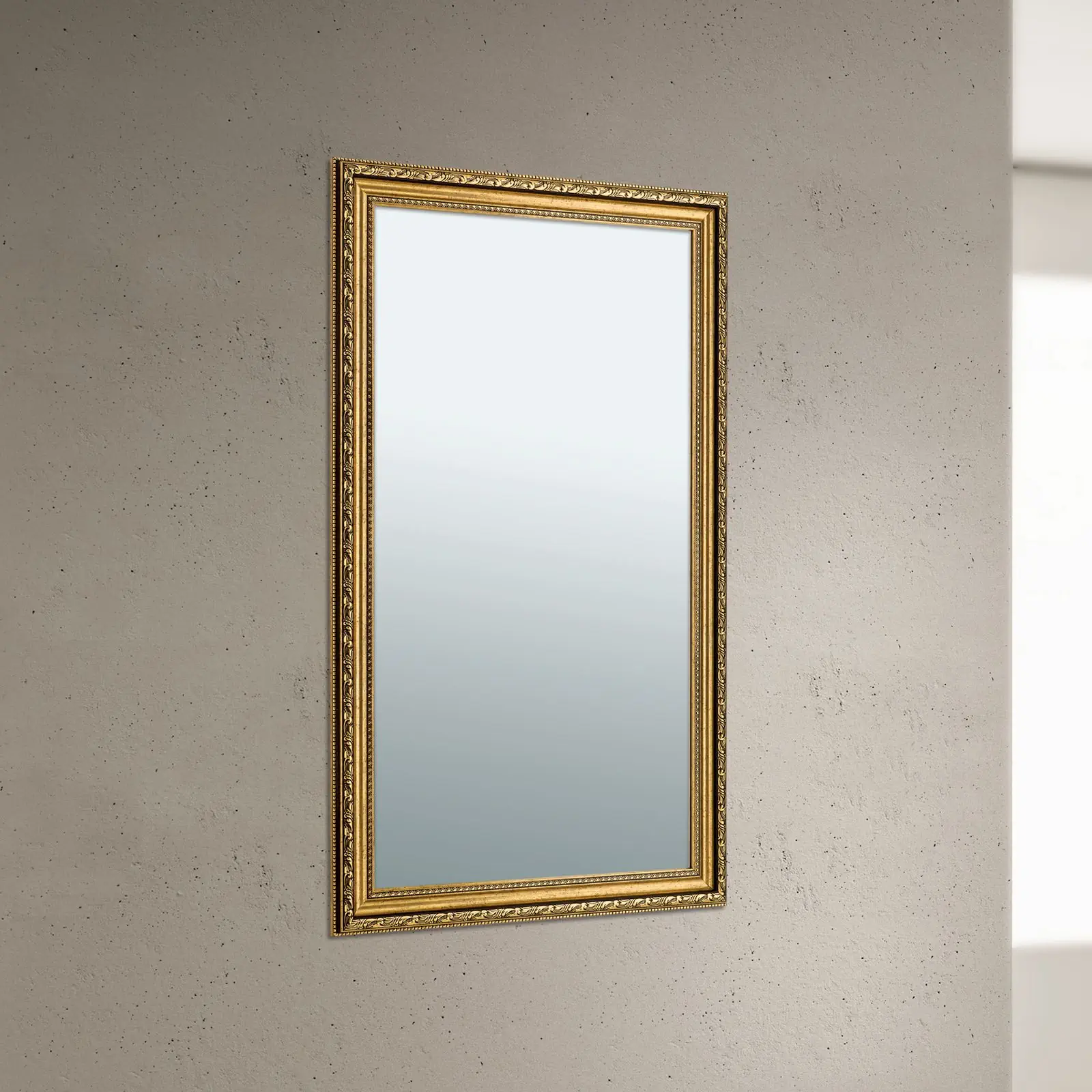 Ogledalo ELISA, 120×70 cm, antik zlato