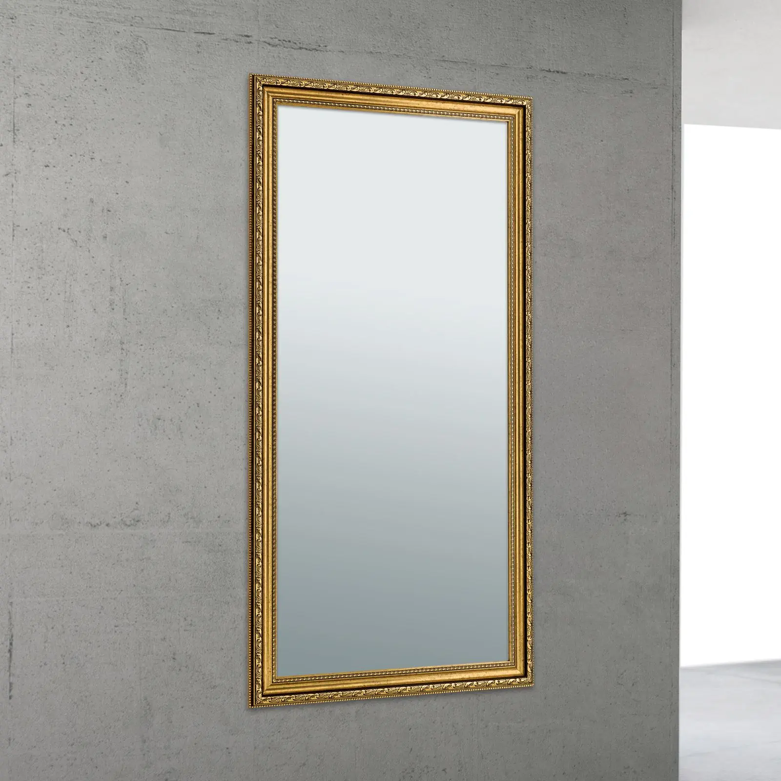 Ogledalo ELISA, 149×74 cm, antik zlato