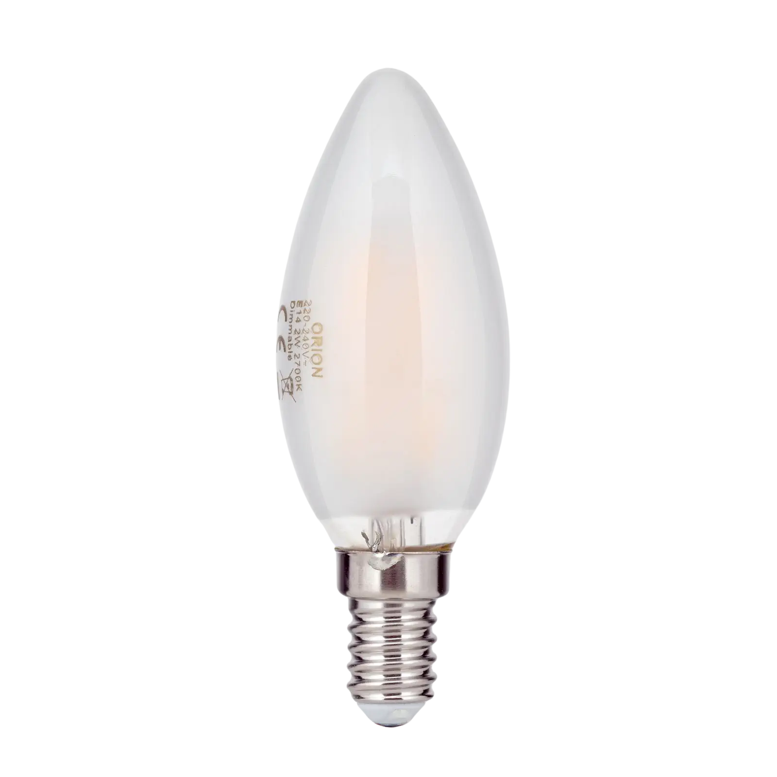 LED sveća, E14, 2 W, mat - 5