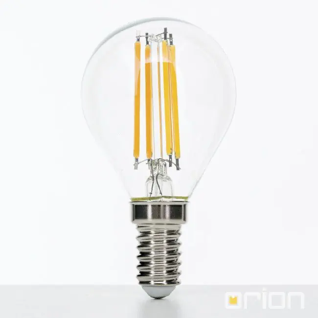 LED sijalica u obliku kapljice, E14, 4,5W, providna - 2