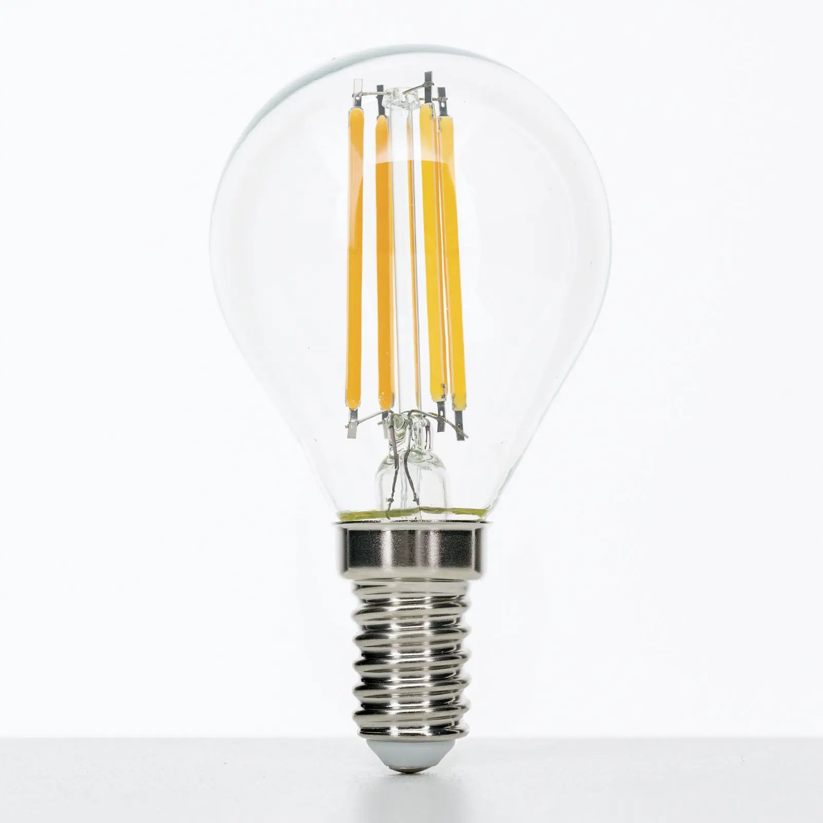 LED sijalica u obliku kapljice, E14, 6W, providna - 2