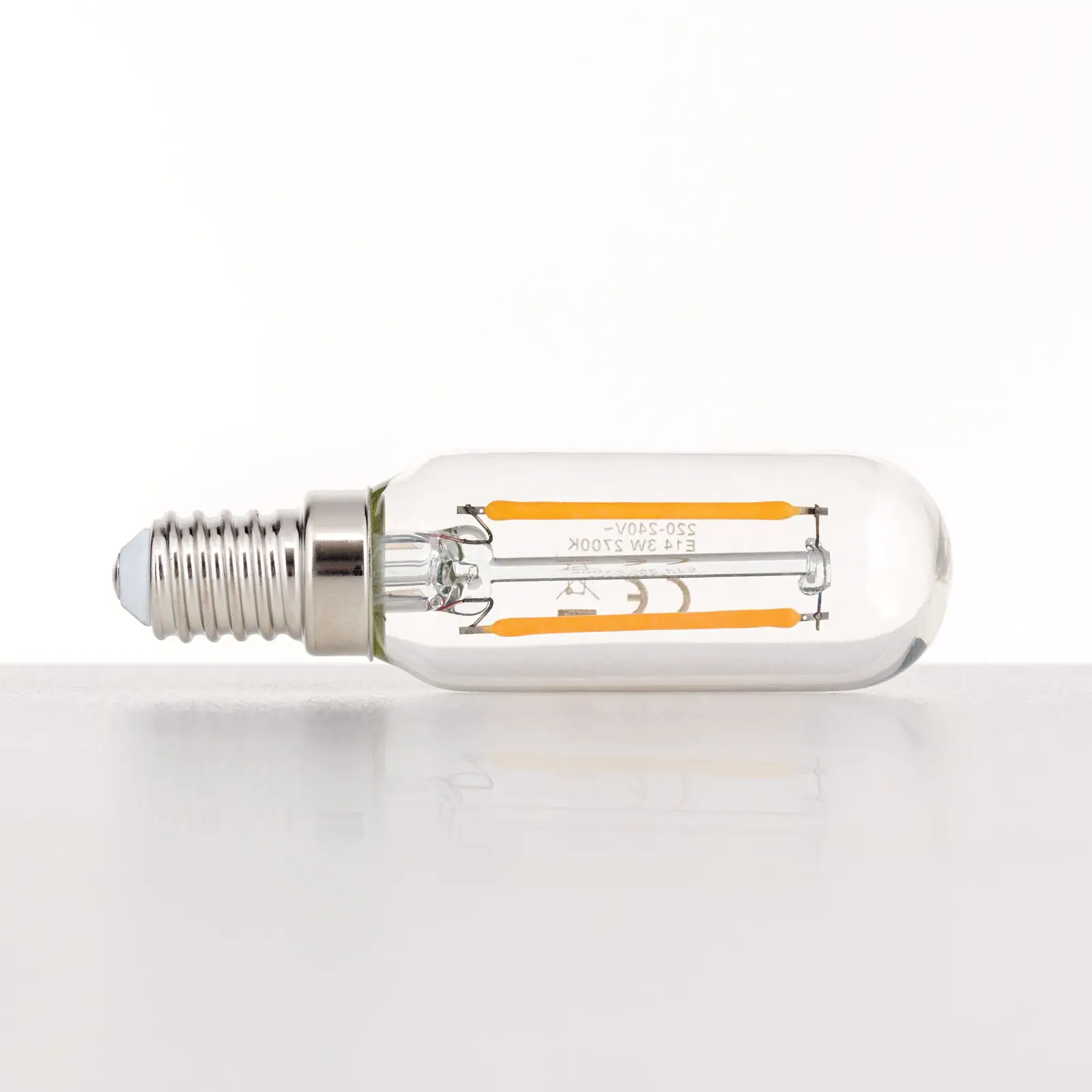 LED cevasta sijalica E14/T25, 3W, toplo bela