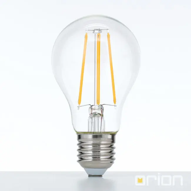 LED sijalica u obliku kruške, E27, 10 W, prozirna, dimabilna, toplo bela - 2