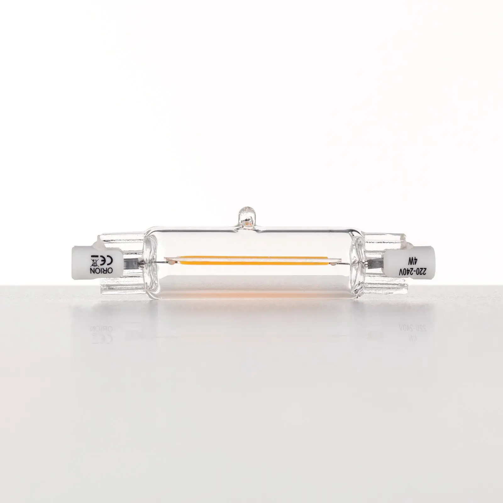 LED R7S sijalica, 4 W, 78 mm, toplo bela, prozirna