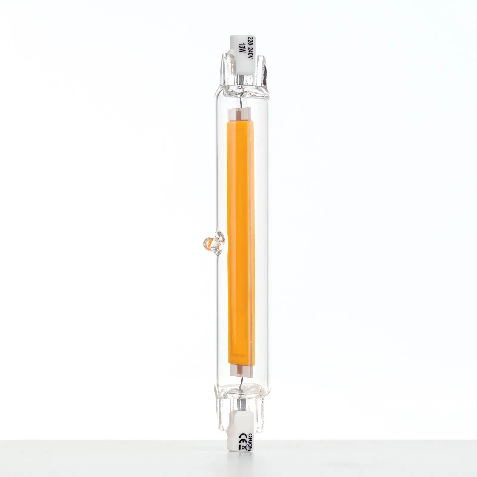 LED R7S sijalica, 10 W, 118 mm, toplo bela, prozirna - 3