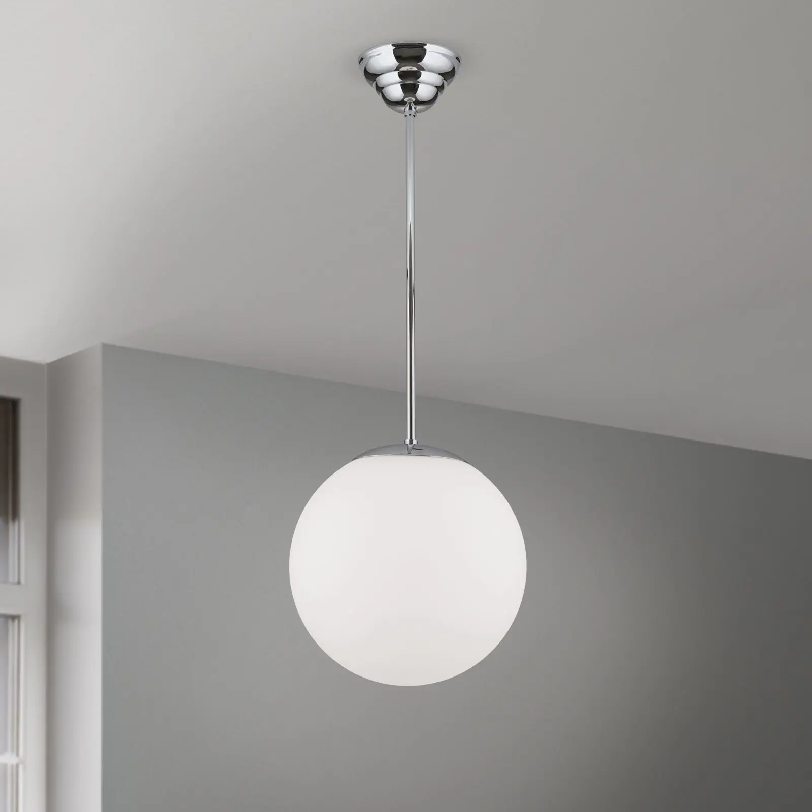 Sferno staklo 342, Ø 25 cm, opal svileno mat - 4