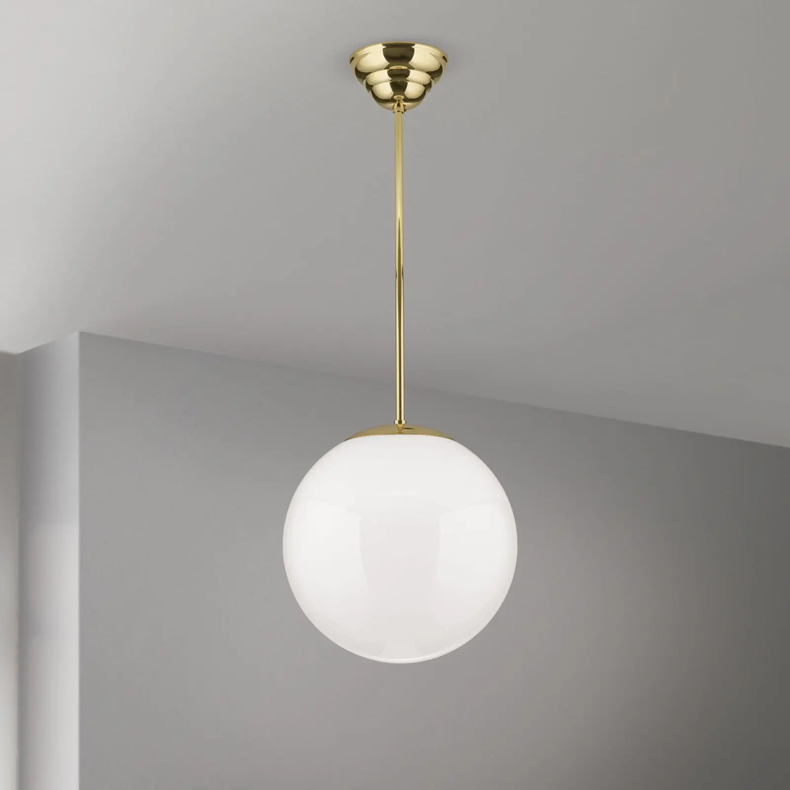 Sferno staklo 343, Ø 25 cm, opal brilliant - 2