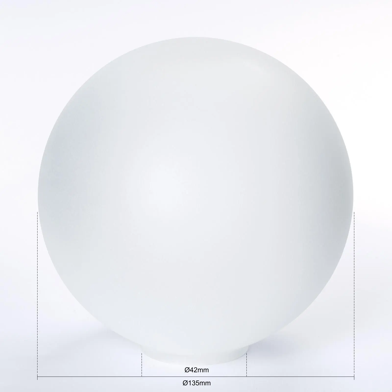 Sferno staklo 362, Ø 13,5 cm, mat - 6