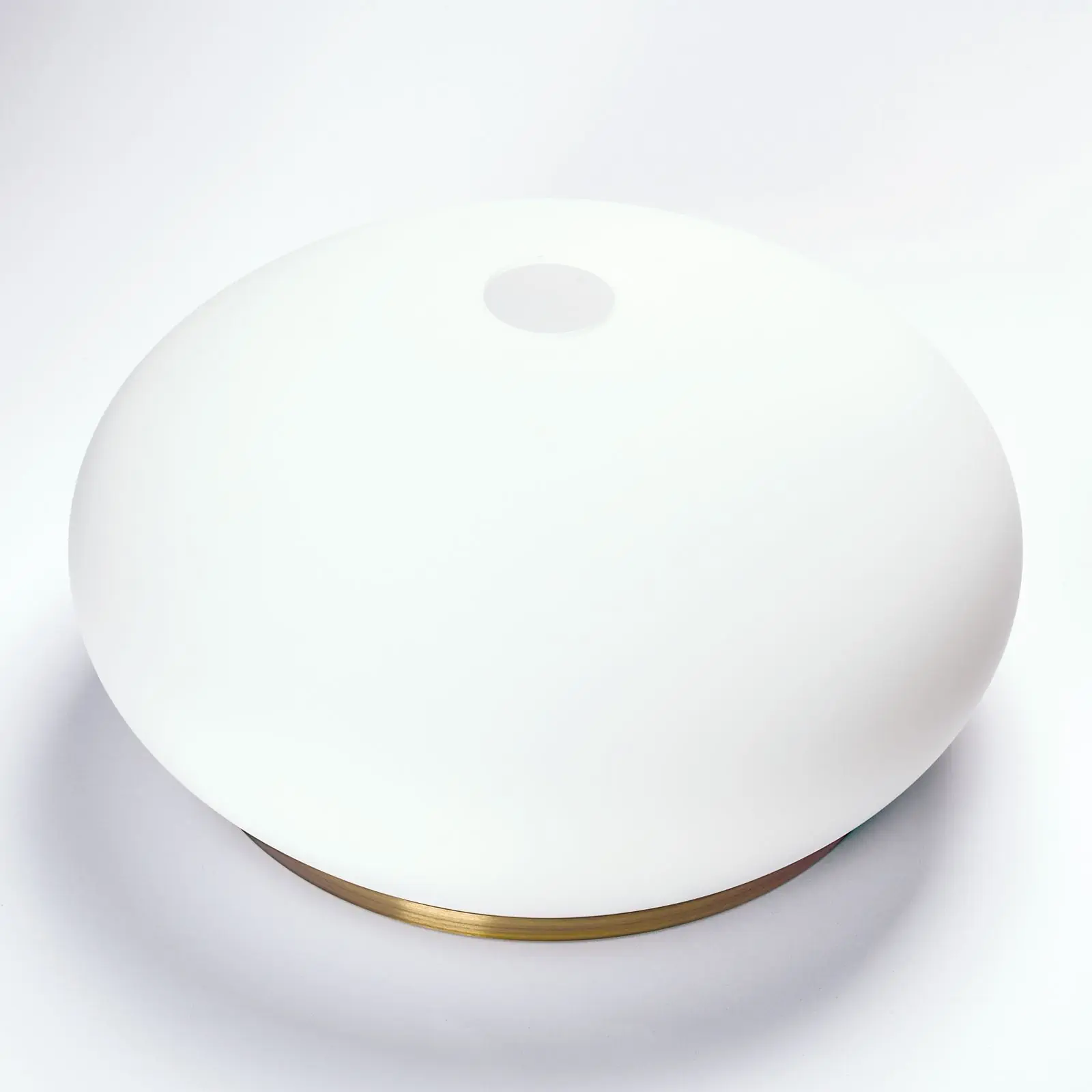 Stakleni abažur EMPIRE 386, Ø 310 mm, opal mat sa patina prstenom