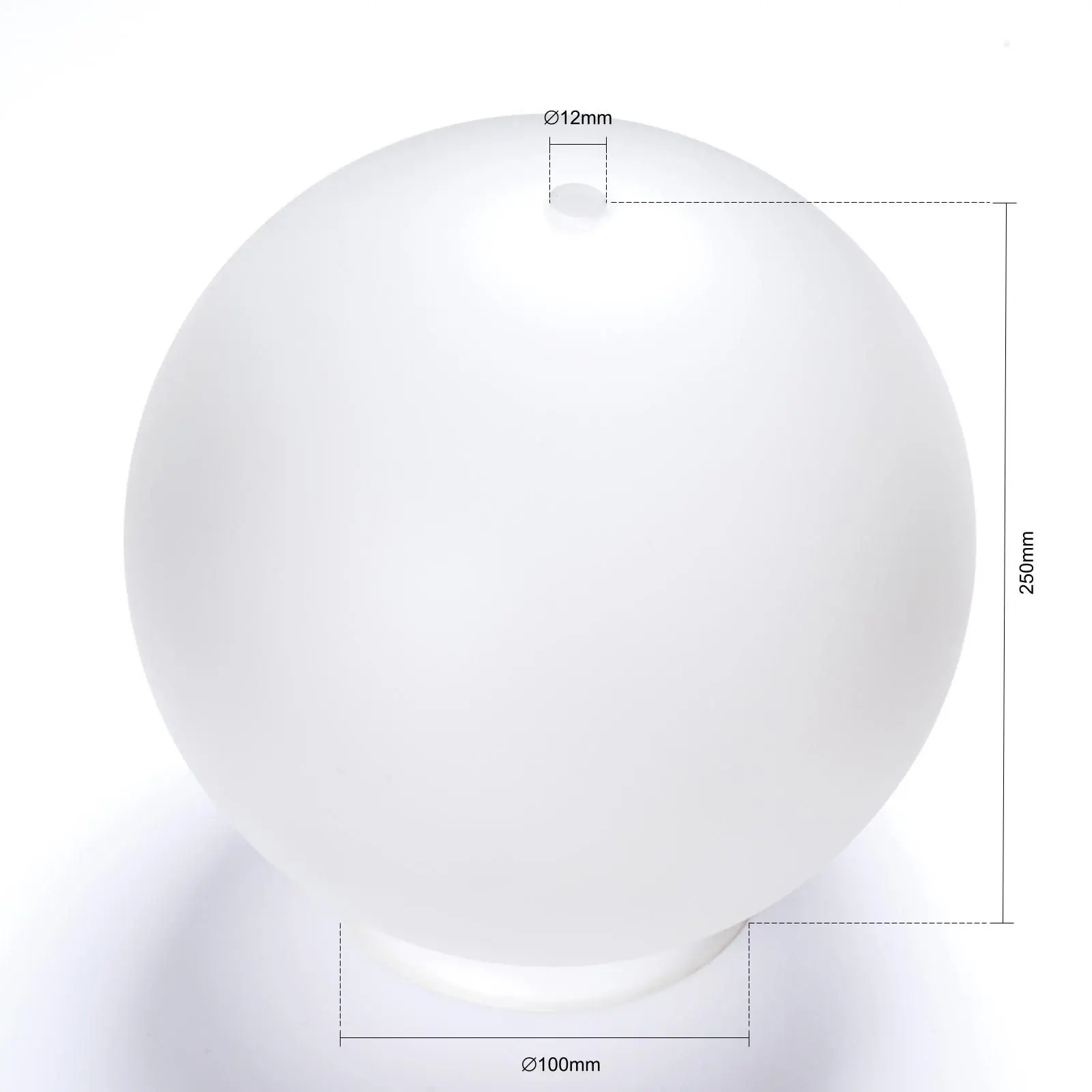 Stakleni abažur OBJEKTDESIGN 410, Ø 250 mm, mat - 2