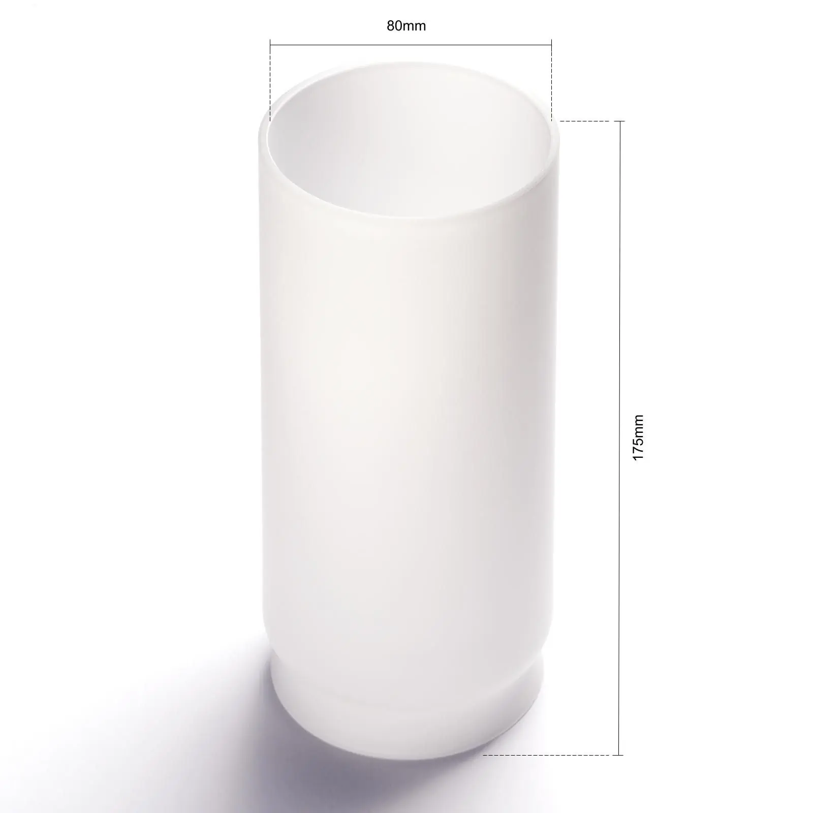 Stakleni abažur ORIONTAL 421, Ø 80 mm, opal mat - 2