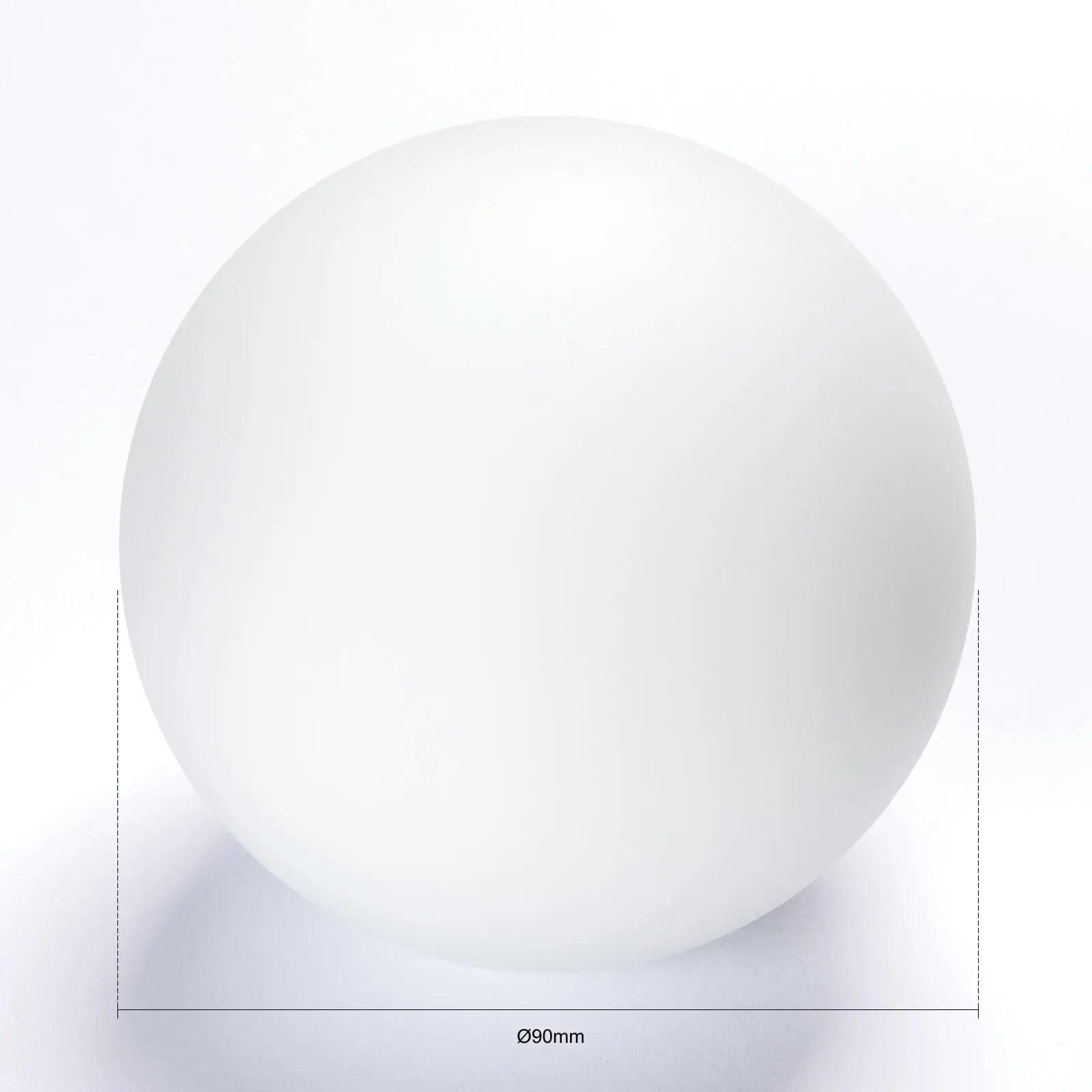 Stakleni abažur 427, Ø 90 cm, opal mat - 2