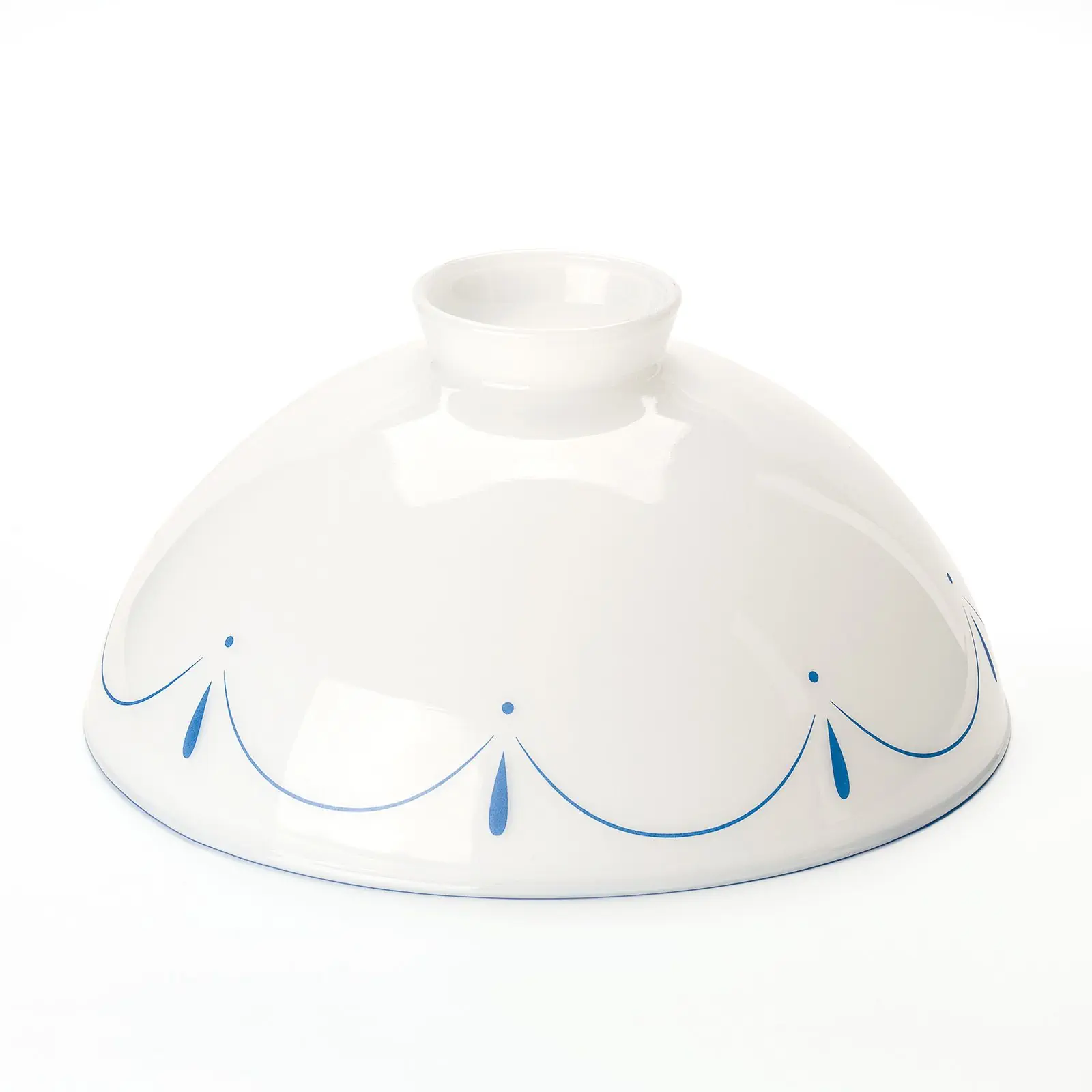 Stakleni abažur 432, Ø 200mm, opalno plava - 2