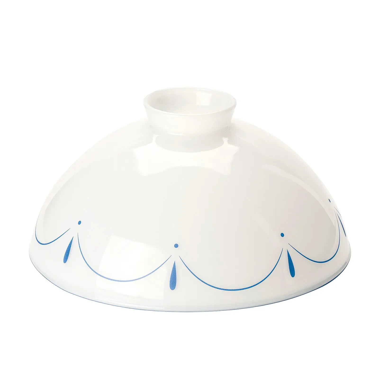 Stakleni abažur 432, Ø 200mm, opalno plava - 3