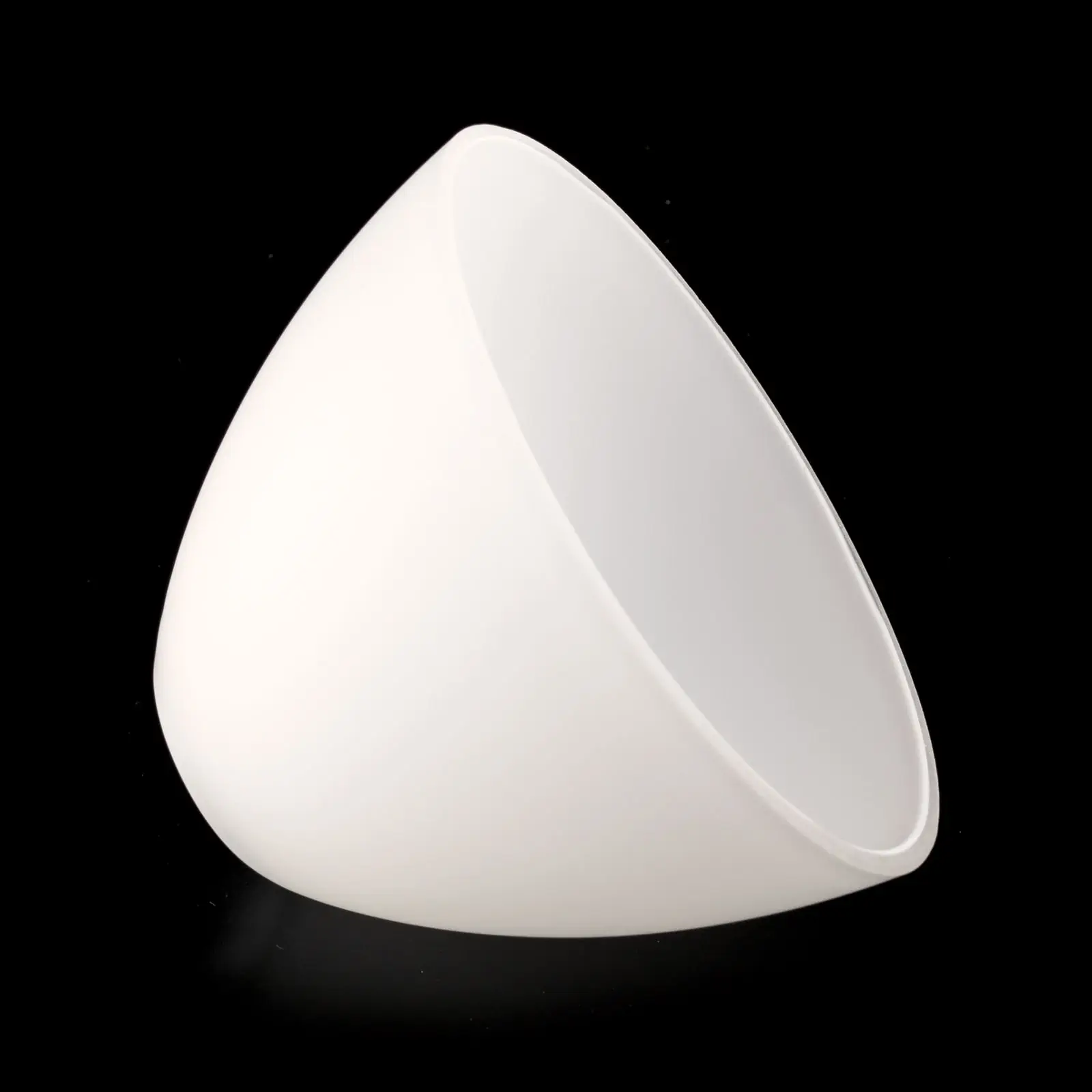 Stakleni abažur 438, Ø 95 mm, opal svilenkasto-mat - 3