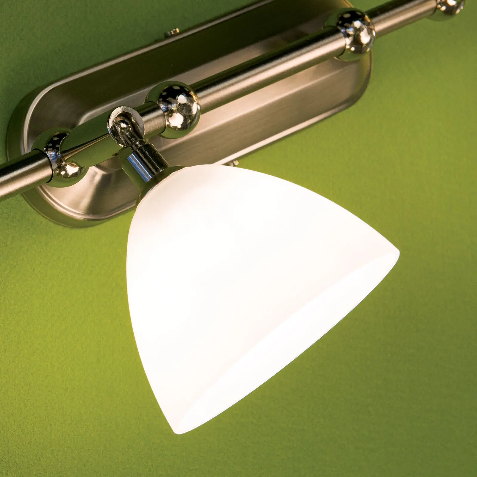 Stakleni abažur 438, Ø 95 mm, opal svilenkasto-mat - 5