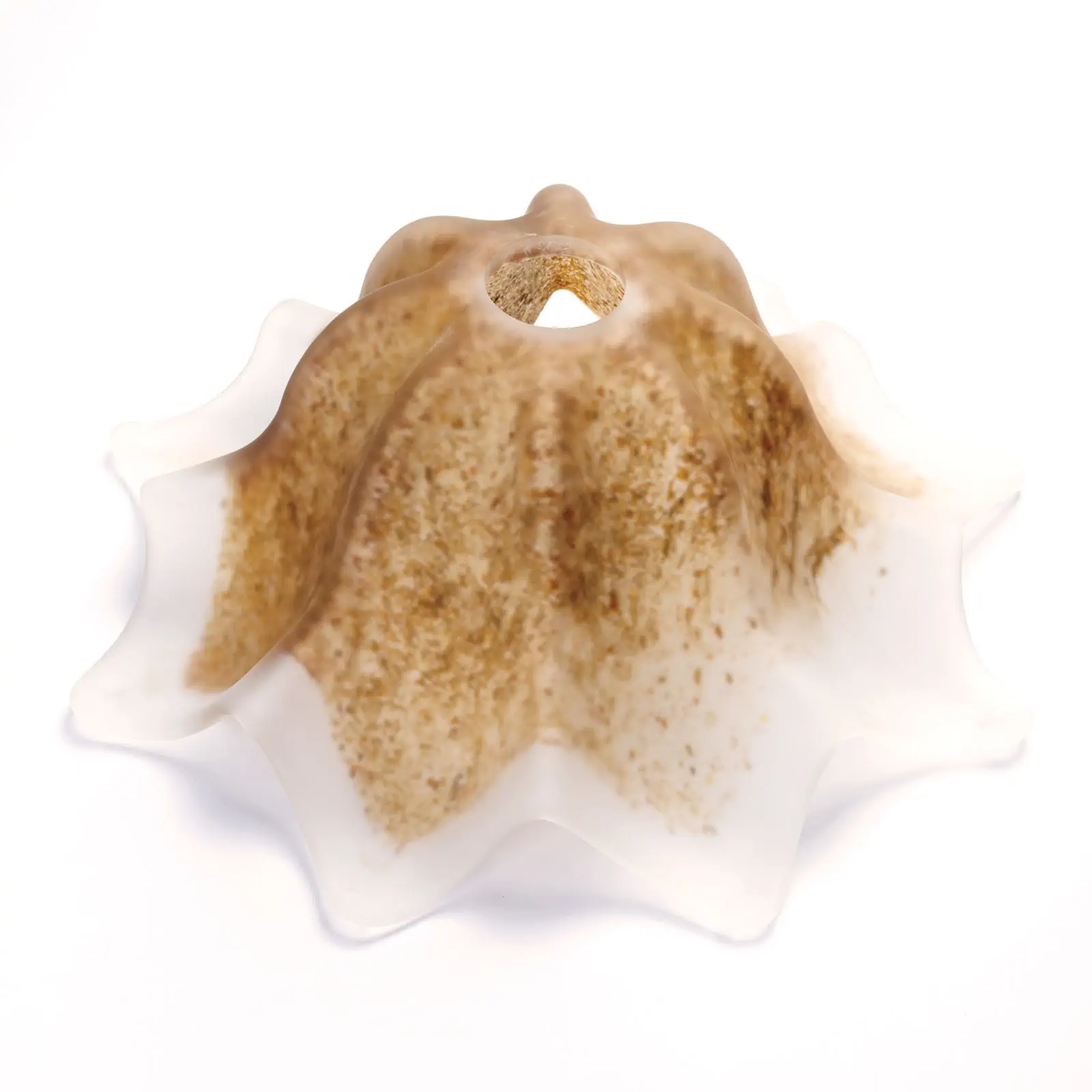 Stakleni abažur TOSCA 441, ćilibar-murano