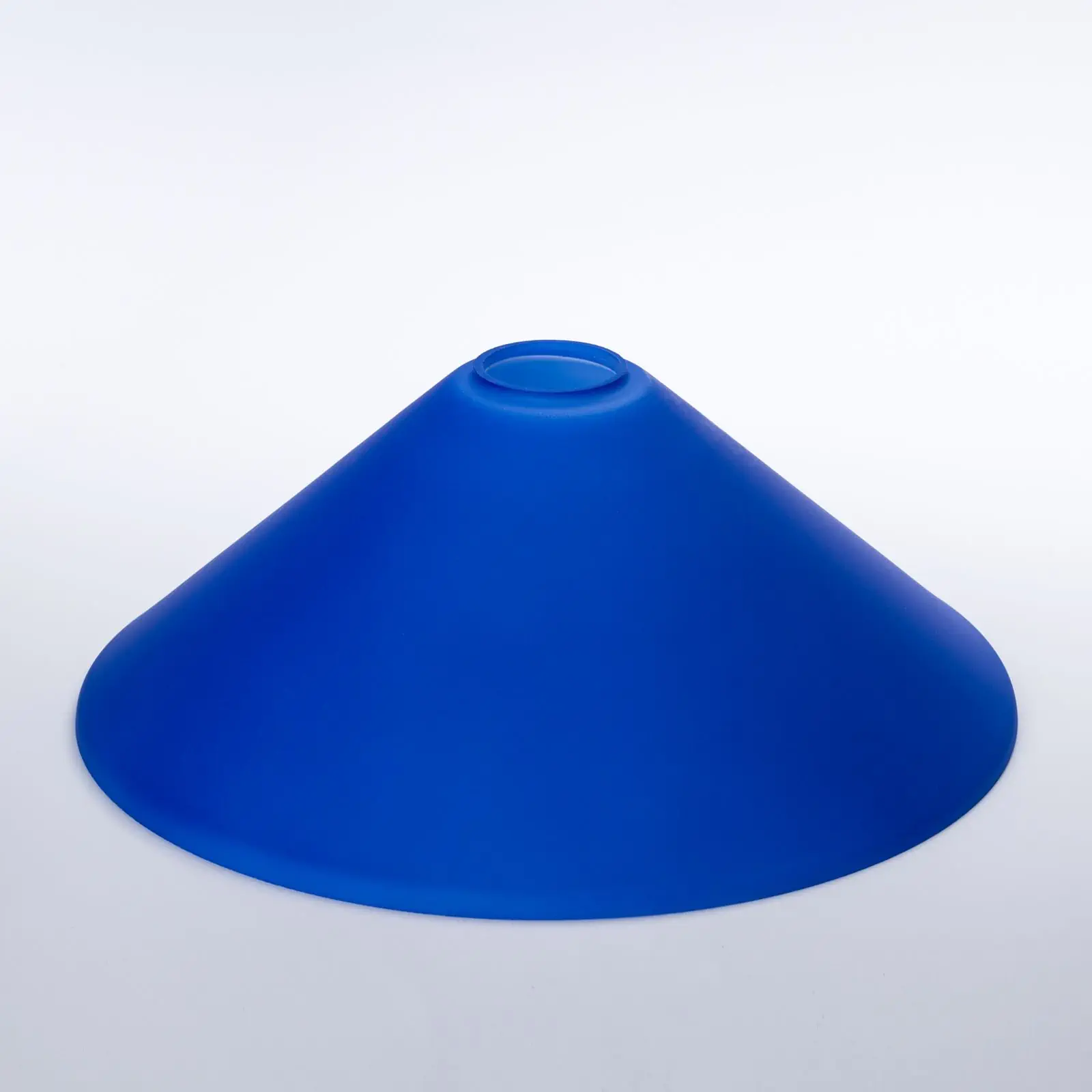 Stakleni abažur ARTDESIGN 446, Ø 300 mm, kobalt