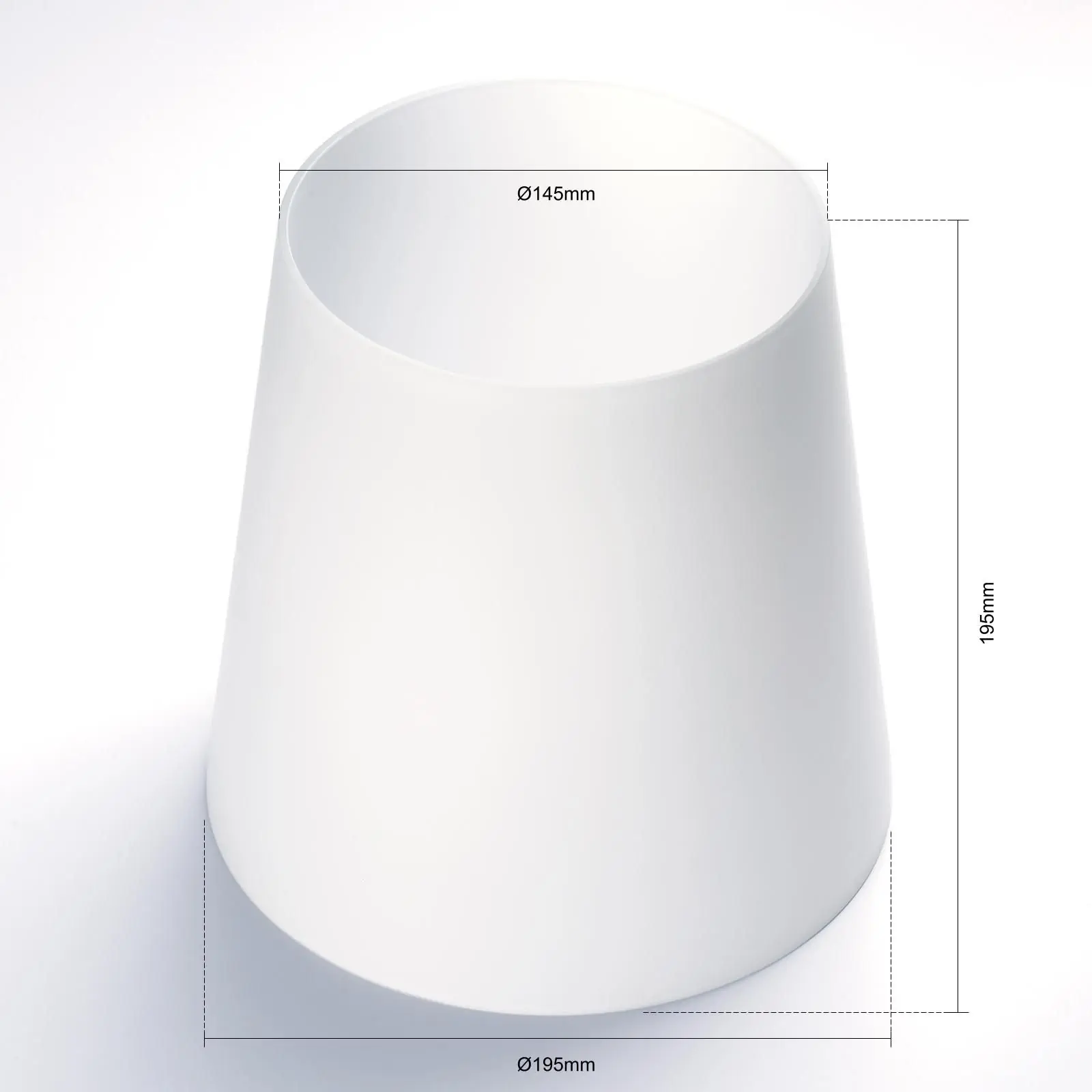 Stakleni abažur KONUS 452, opal mat - 2