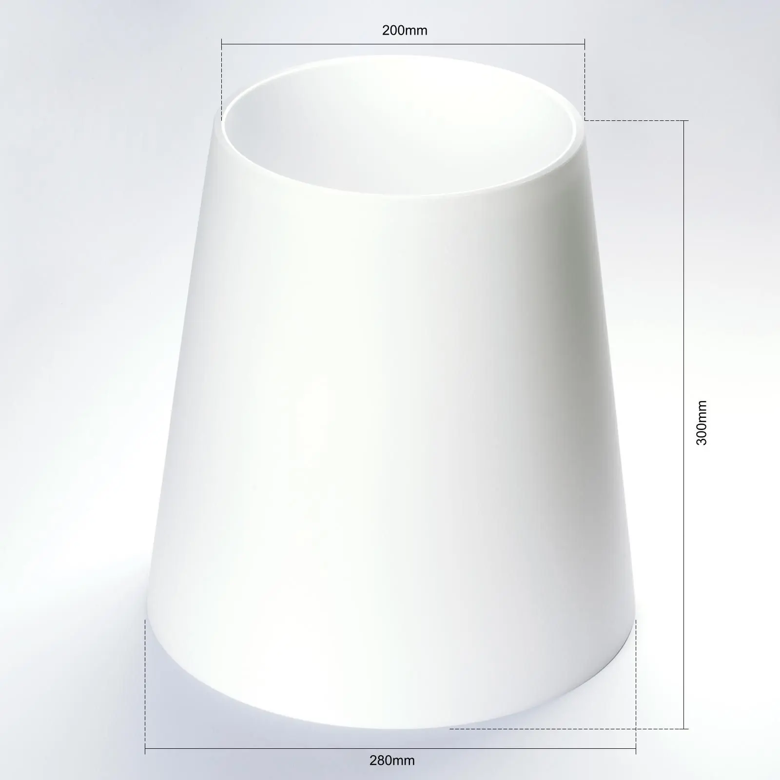 Stakleni abažur KONUS 453, opal mat - 2