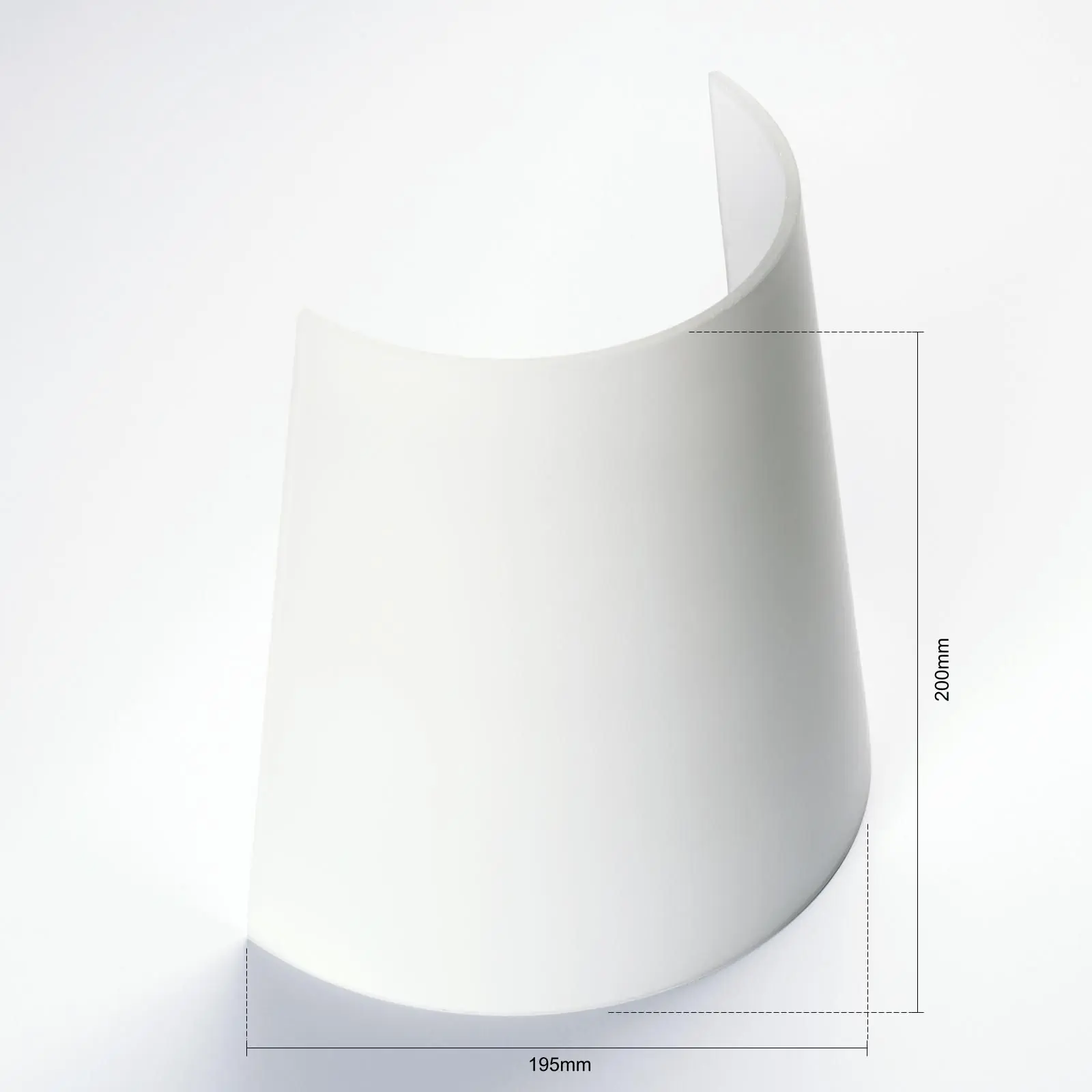 Stakleni abažur KONUS 455, opal mat - 2