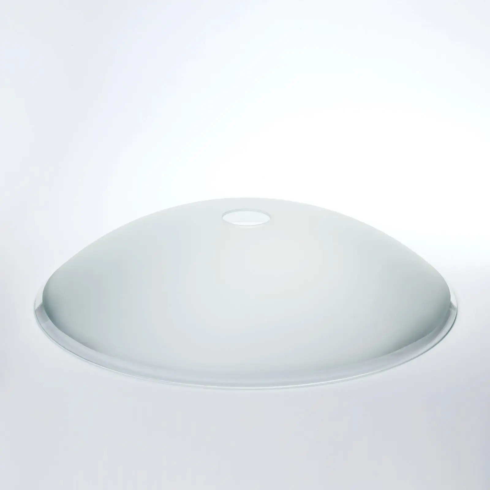 Stakleni abažur 468, Ø 390 mm, providan mat