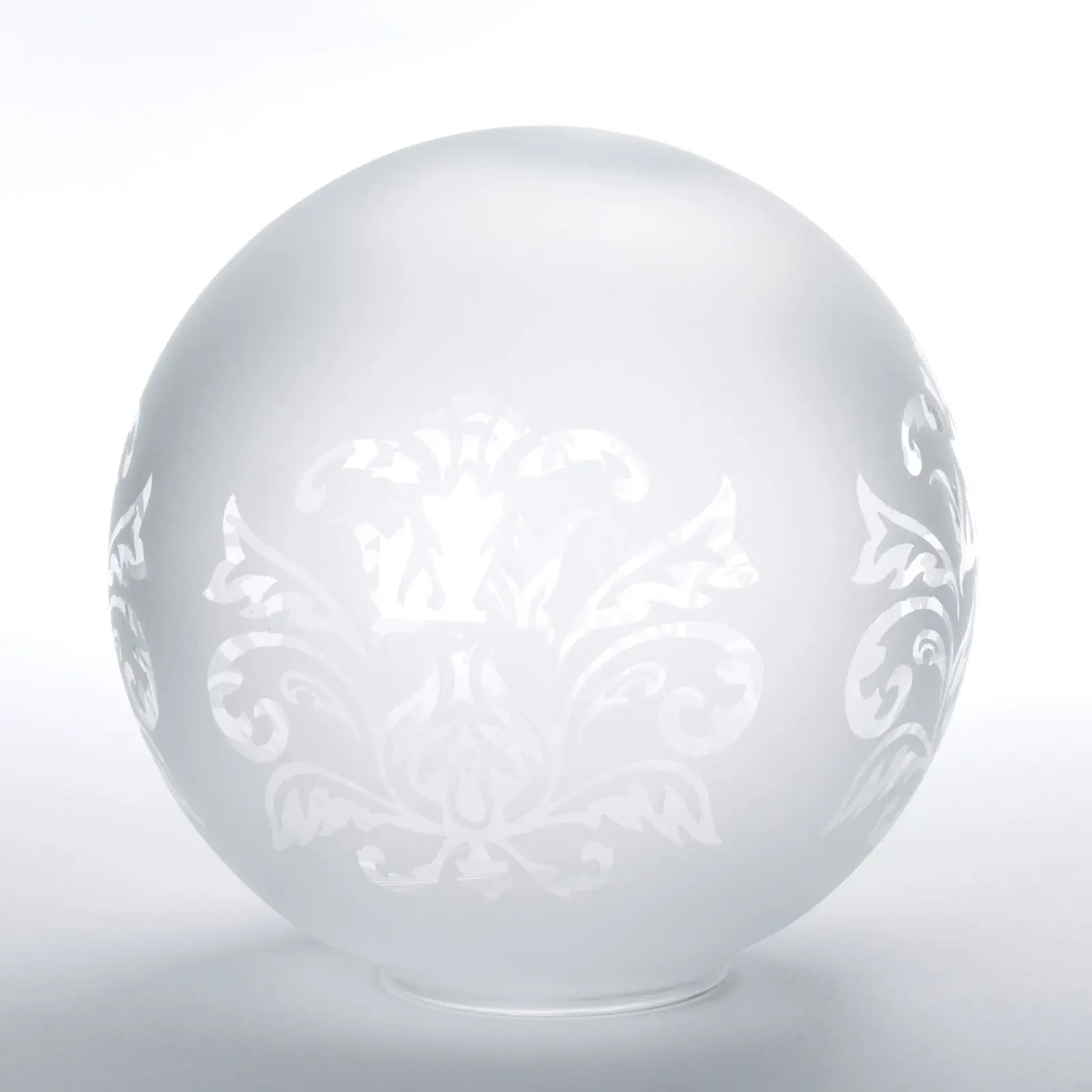 Stakleni abažur RINGSTRASSE 493, Ø 130 mm, providno matirano