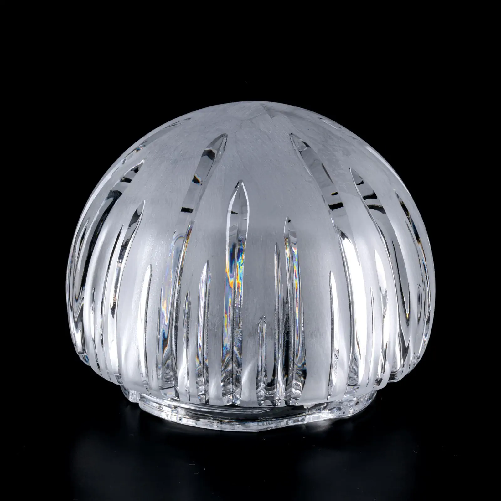 Kristalna staklena kugla BALL 500, Ø 100 mm, transparentno mat - 2