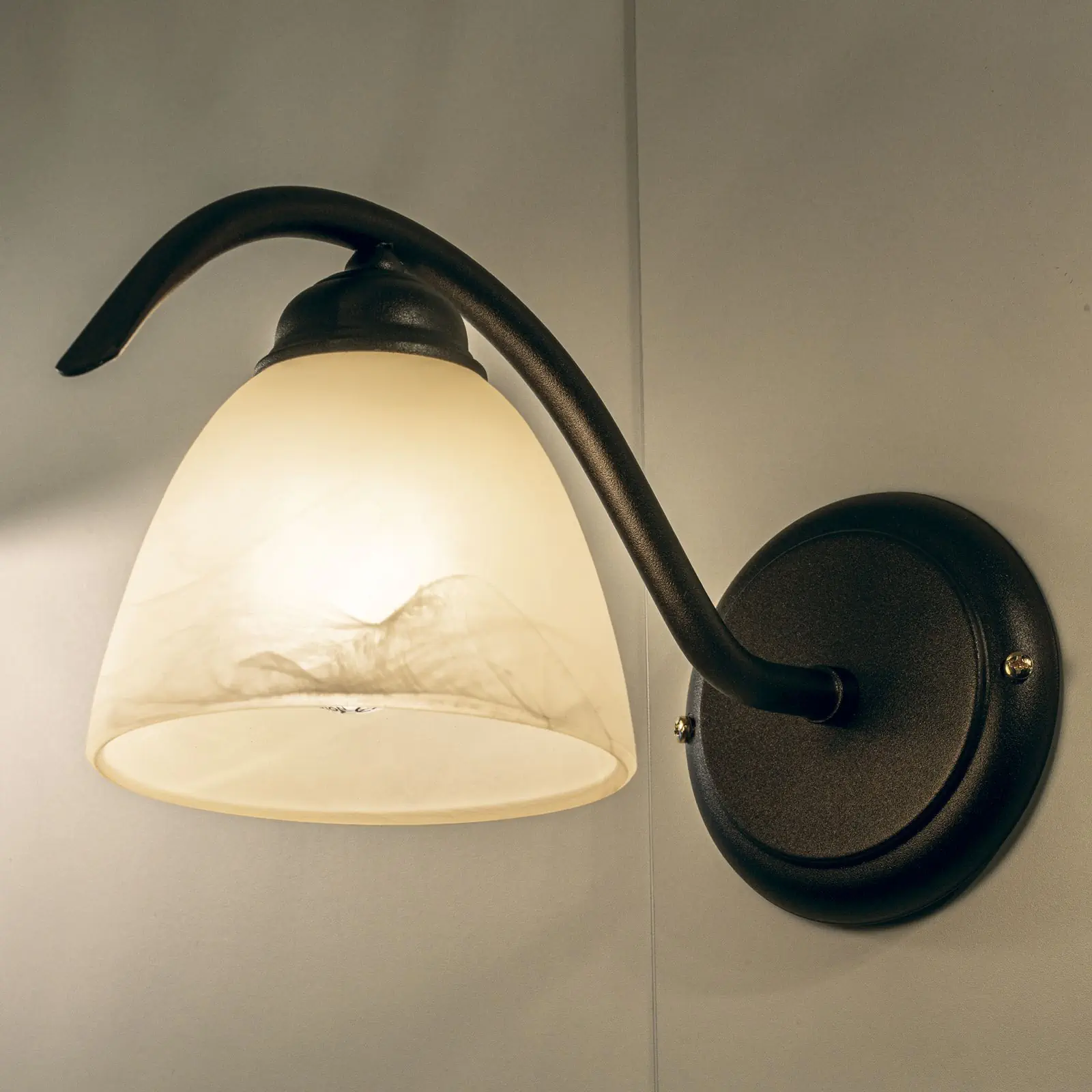 Stakleni abažur 511, alabaster-bež - 4