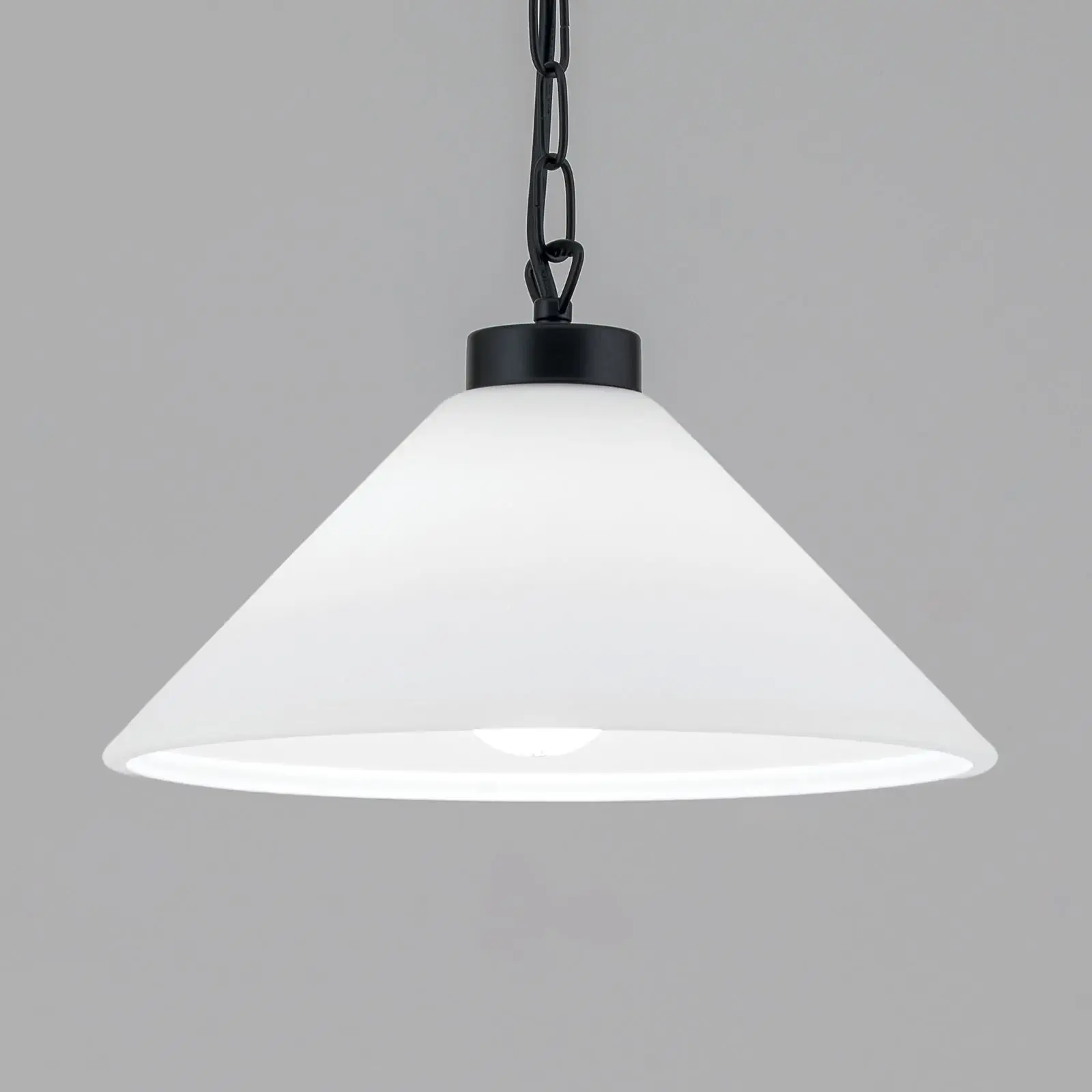 Stakleni abažur 513, Ø 300 mm, mat opal - 3