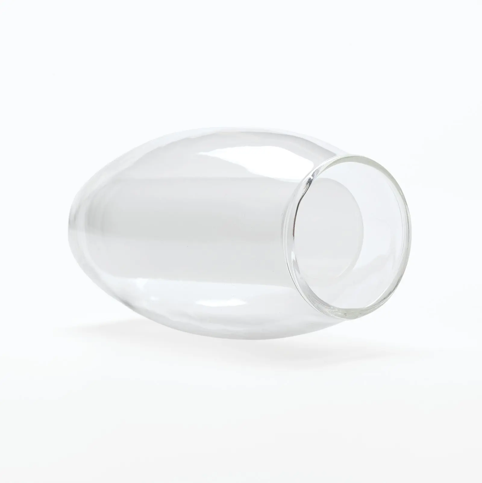 Stakleni abažur 515, ovalni, providan - 2