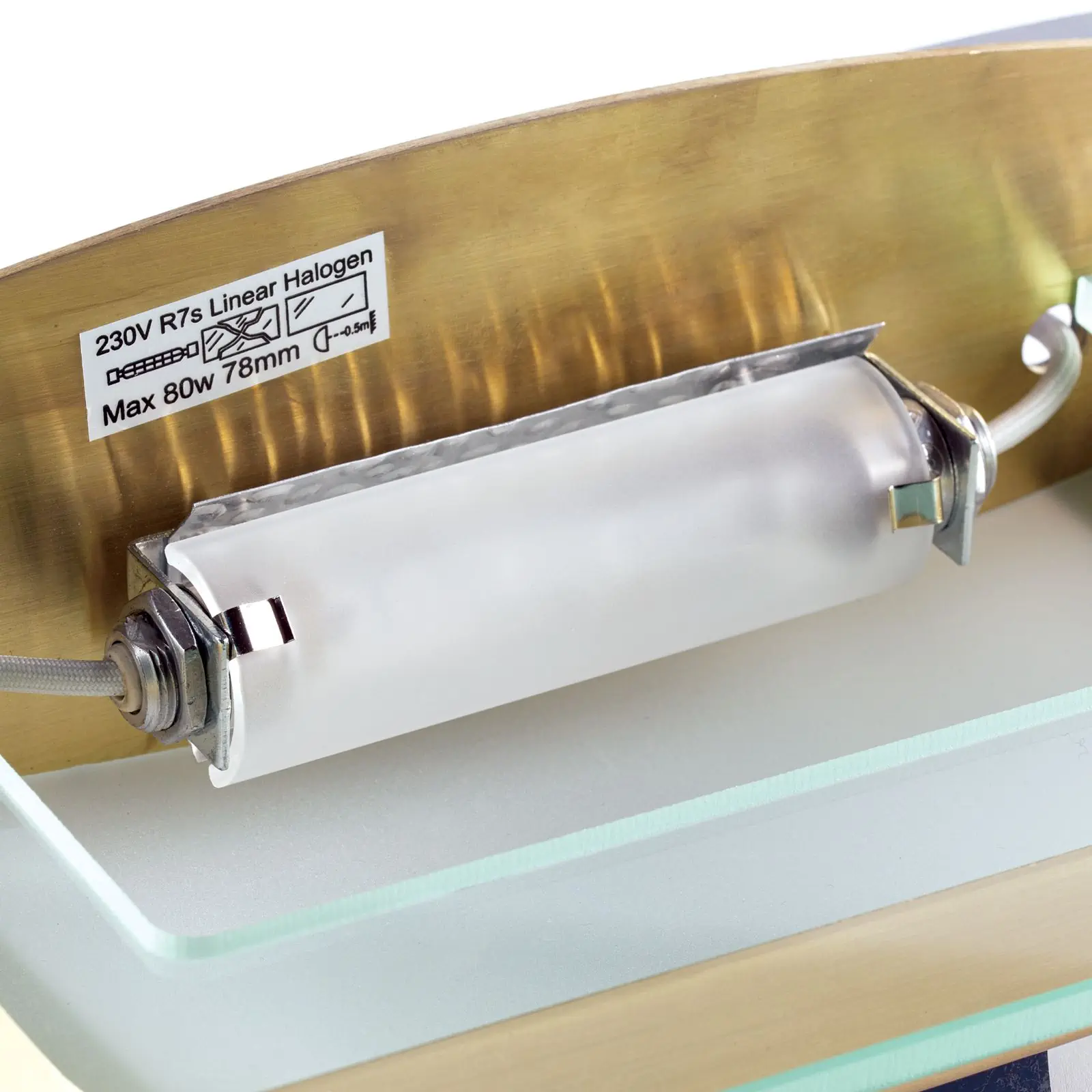 Zaštitno staklo R7S/78mm, mat - 4