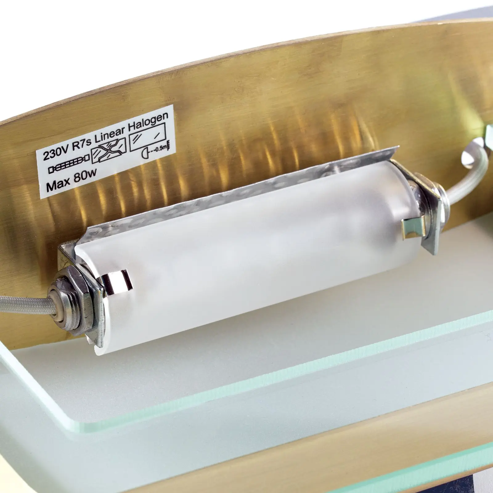 Zaštitno staklo R7S/118mm, mat - 4