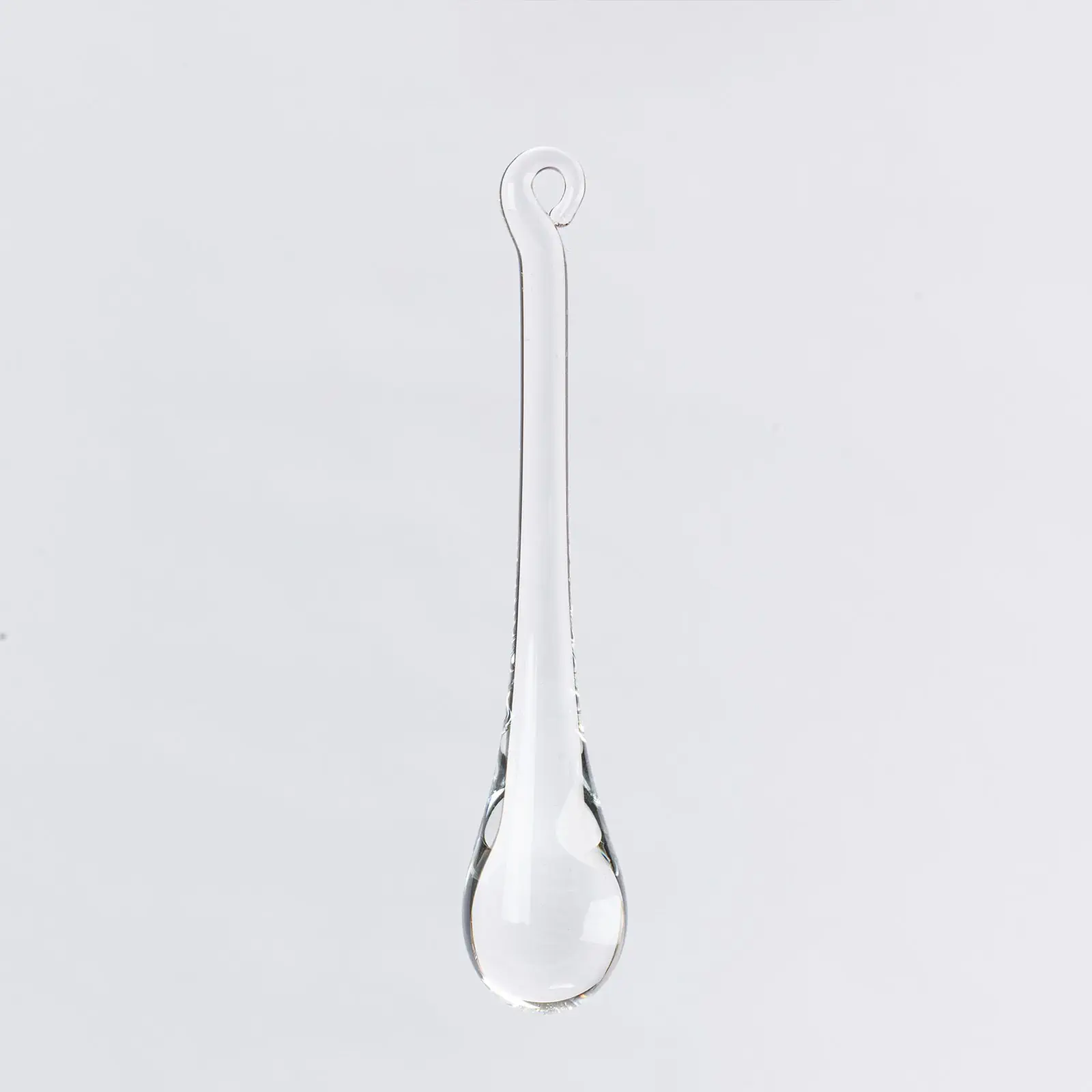 Kristal za luster – kapljice, 100 × 18 mm, transparentni - 2