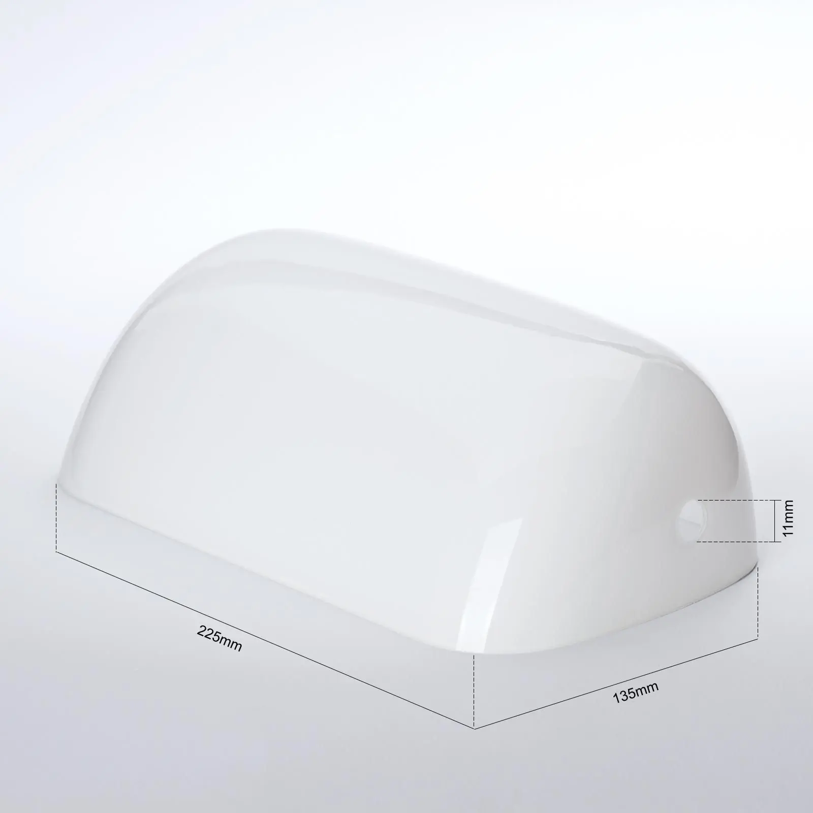 Stakleni abažur BANKERSLAMP 4-587, opal brilijant - 7