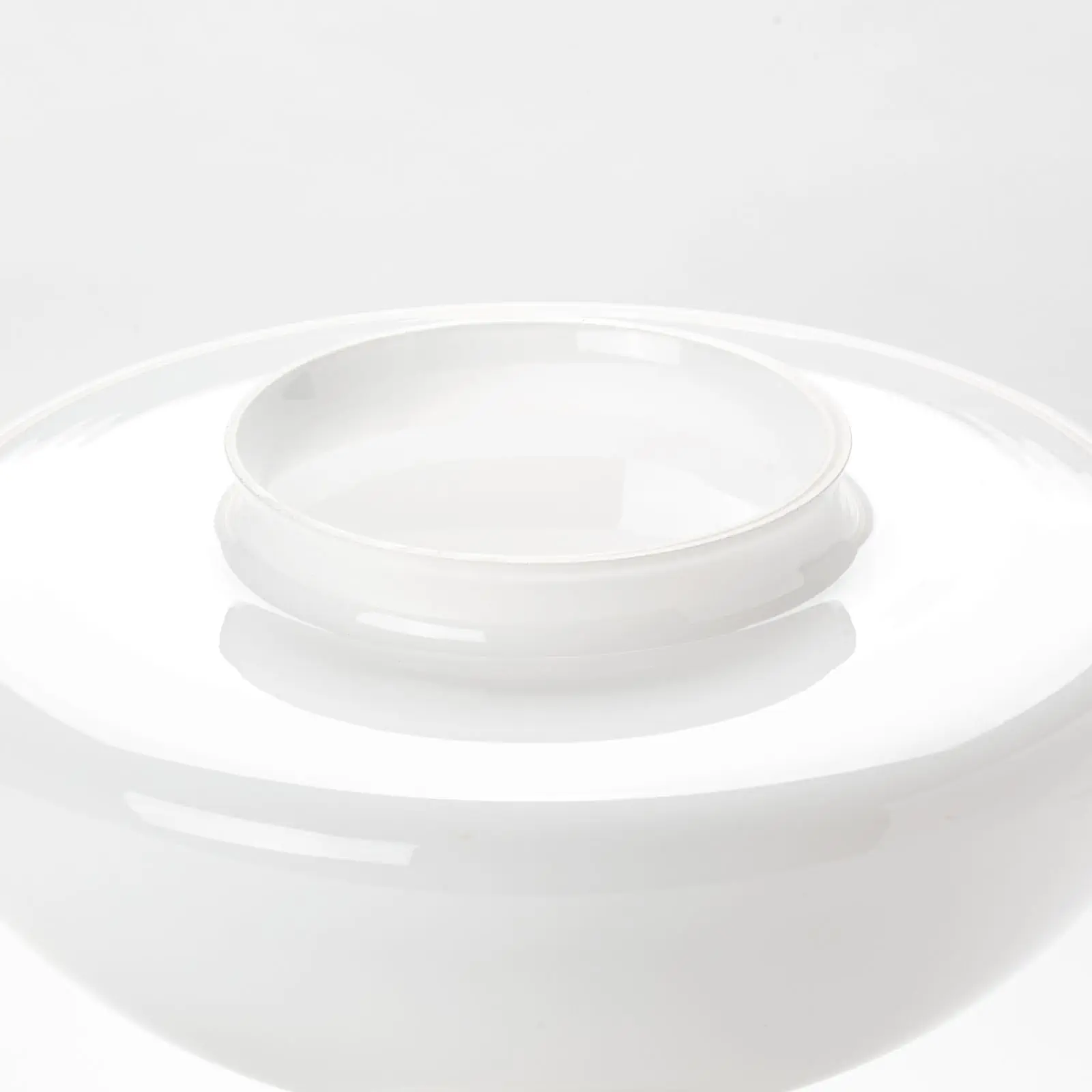 Stakleni abažur 4-1221, Ø 30,6 cm, sjajni opal - 2