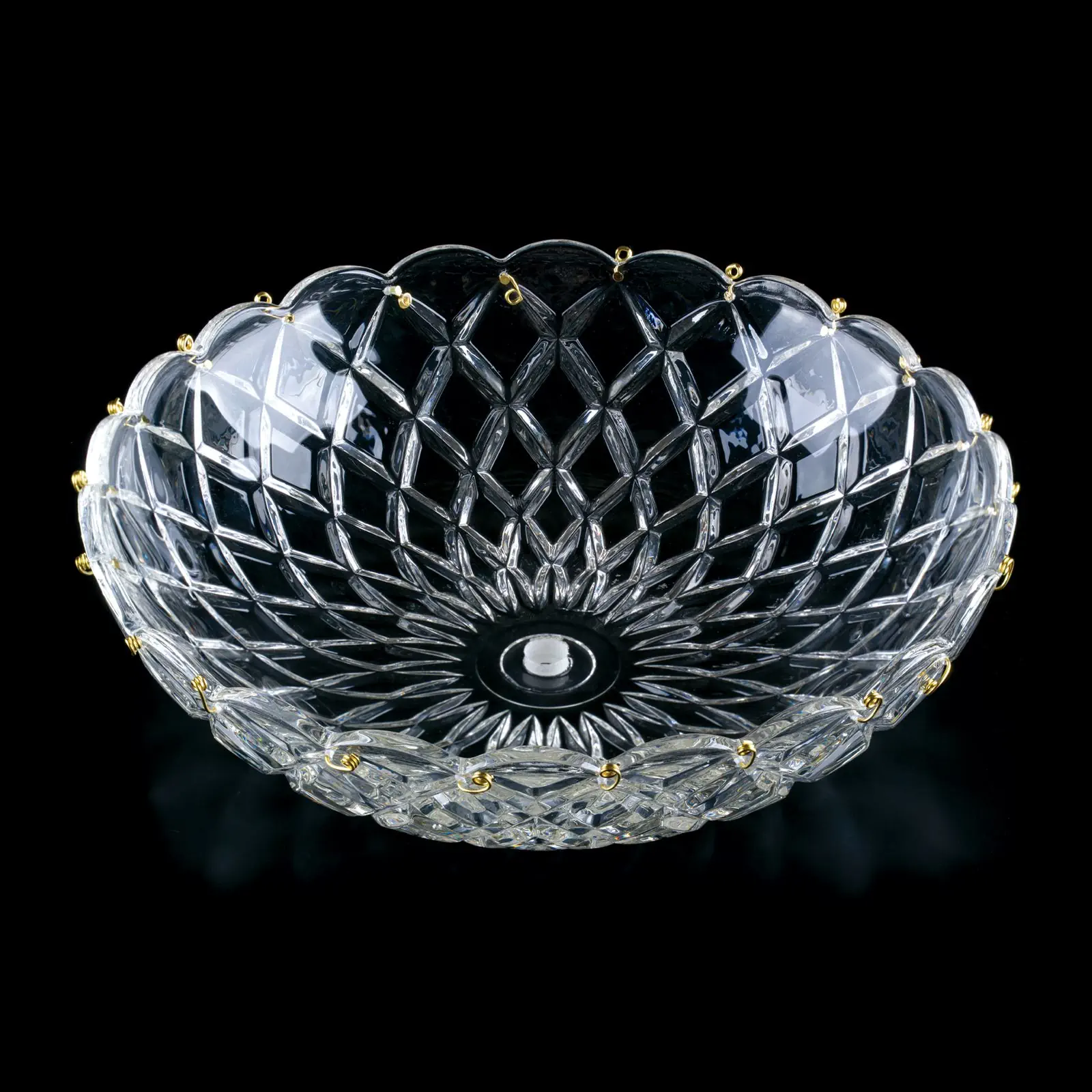 Kristal za luster – staklena bobes, velika, transparentna - 3