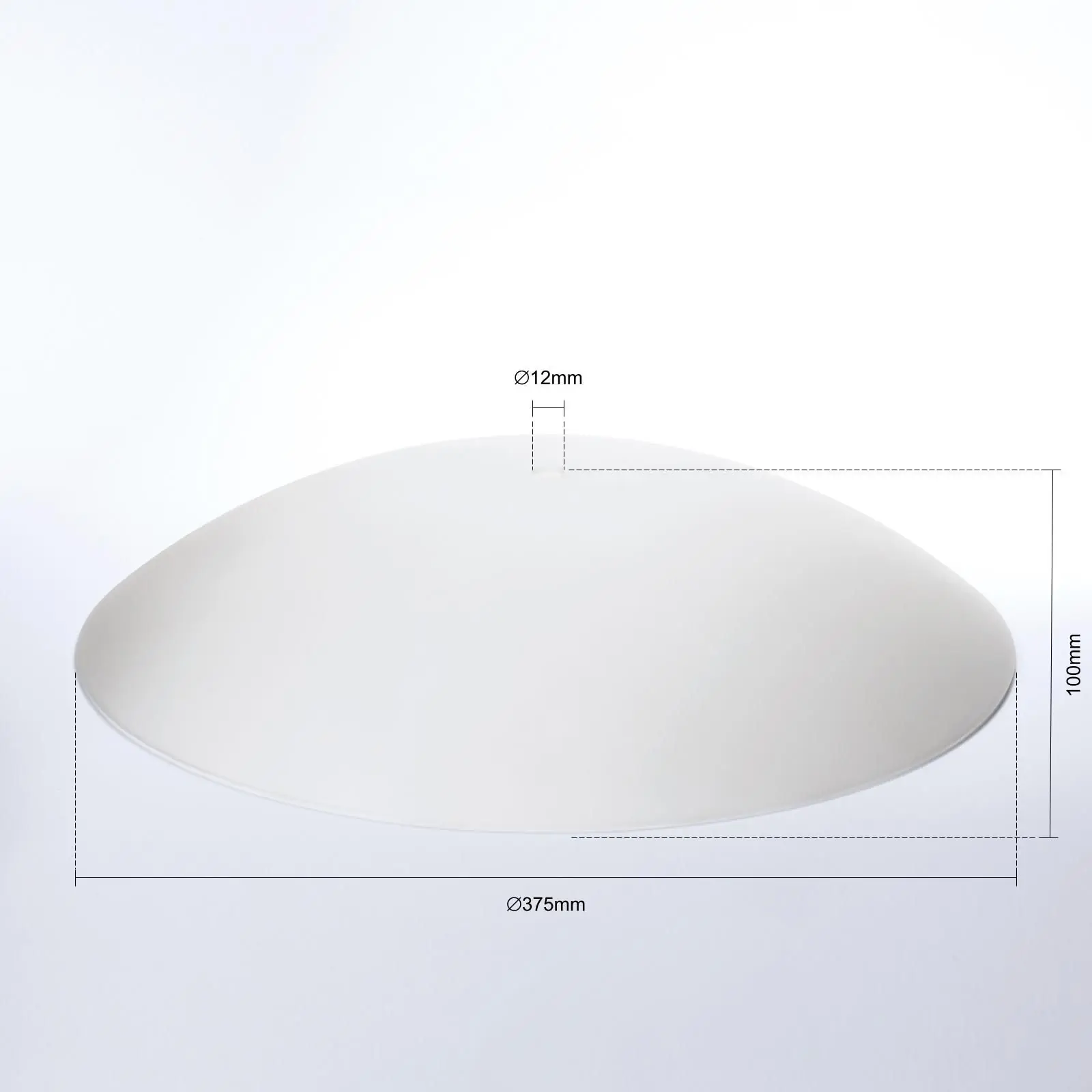 Stakleni abažur AIDA 7-531/40, Ø 375 mm, opal mat - 2