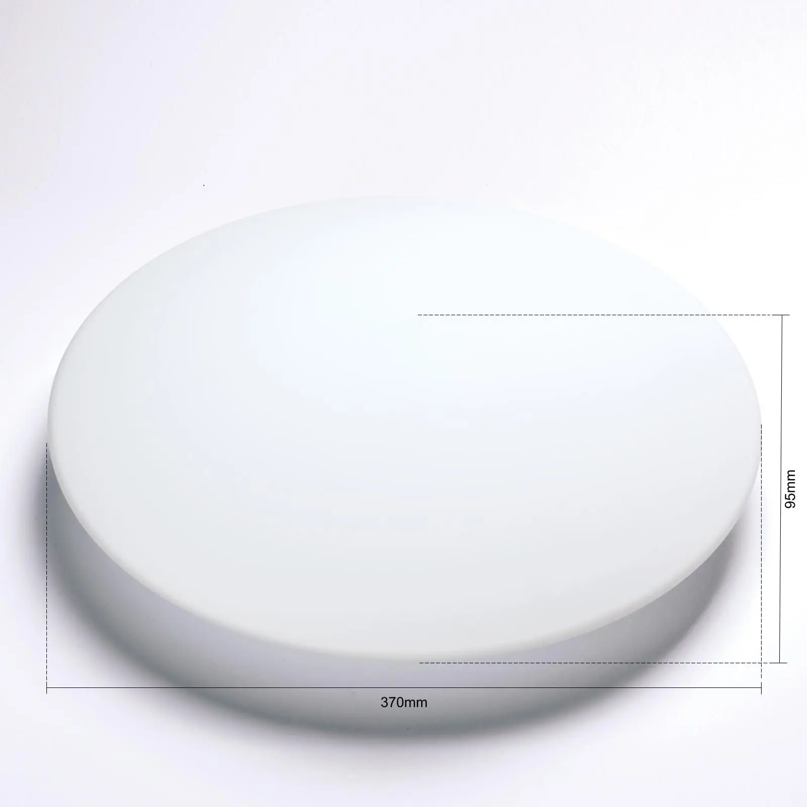 Stakleni abažur ALBA 9-345/37, Ø 370 mm, opal svilenkasto-mat - 2