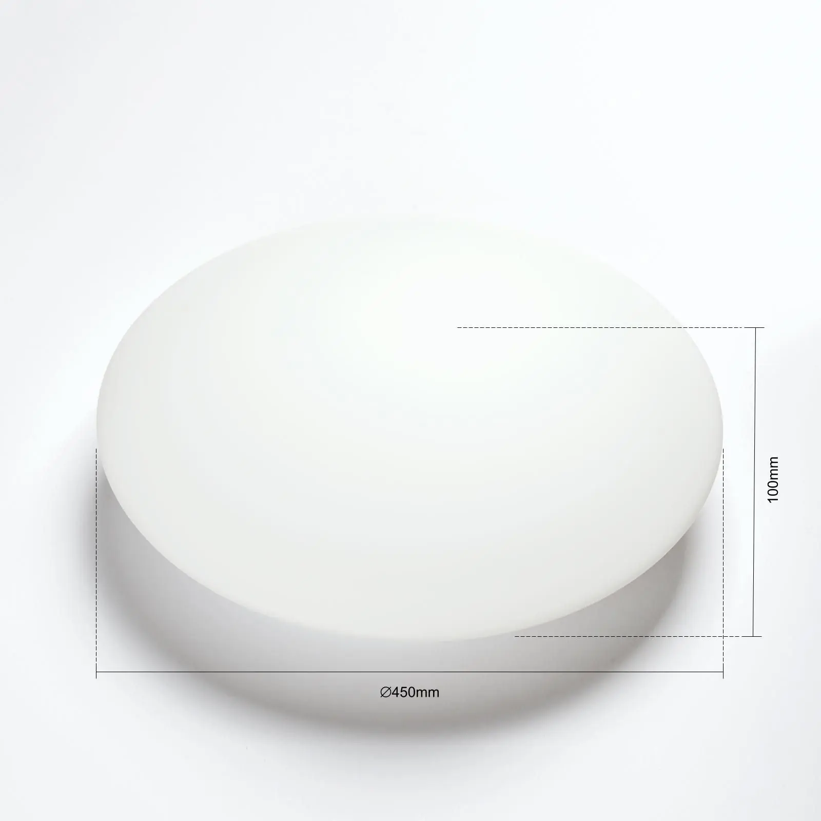 Stakleni abažur ALBA 9-345/45, opal svilenkasto-mat - 2