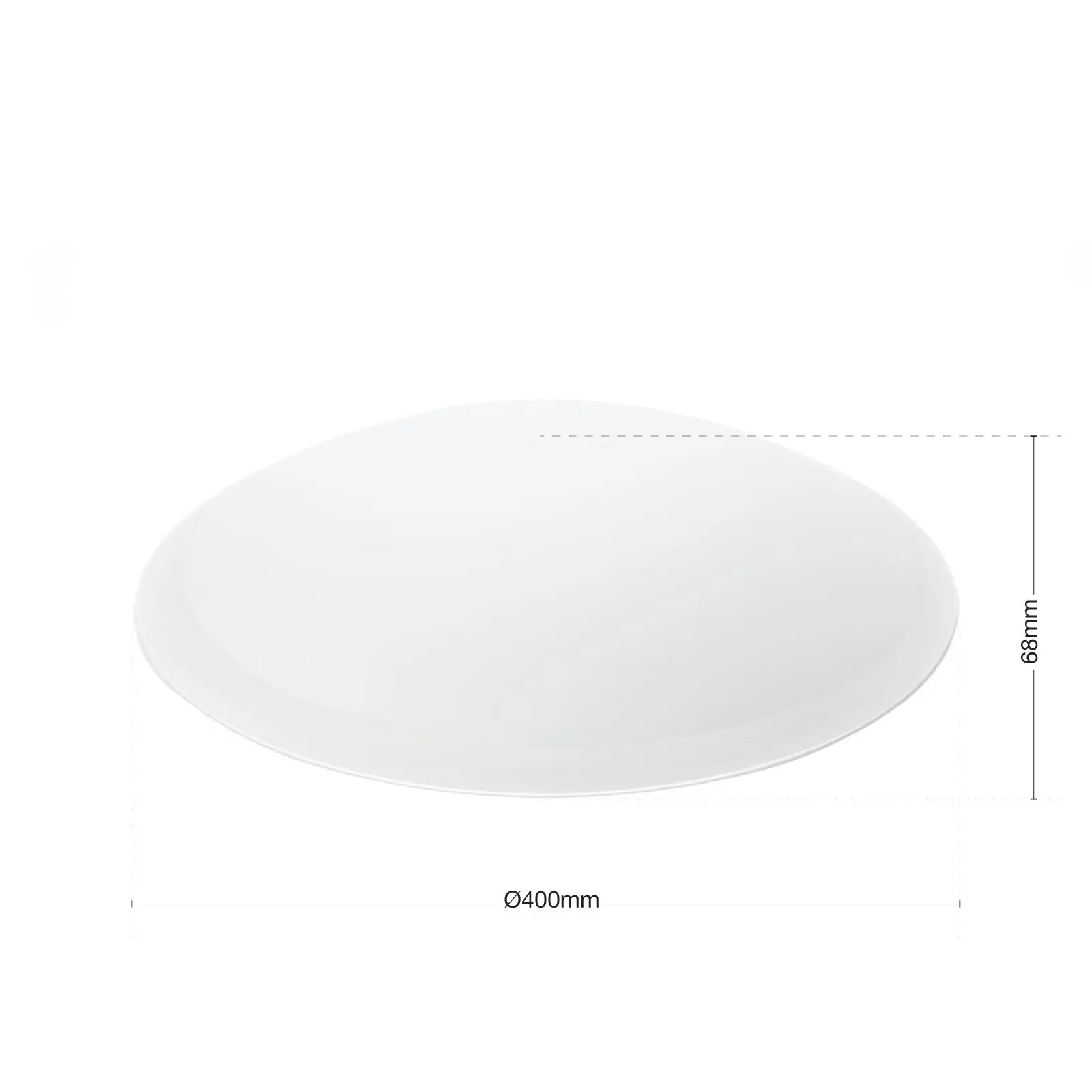 Stakleni abažur 9-348/40, Ø 400 mm, opal mat - 2