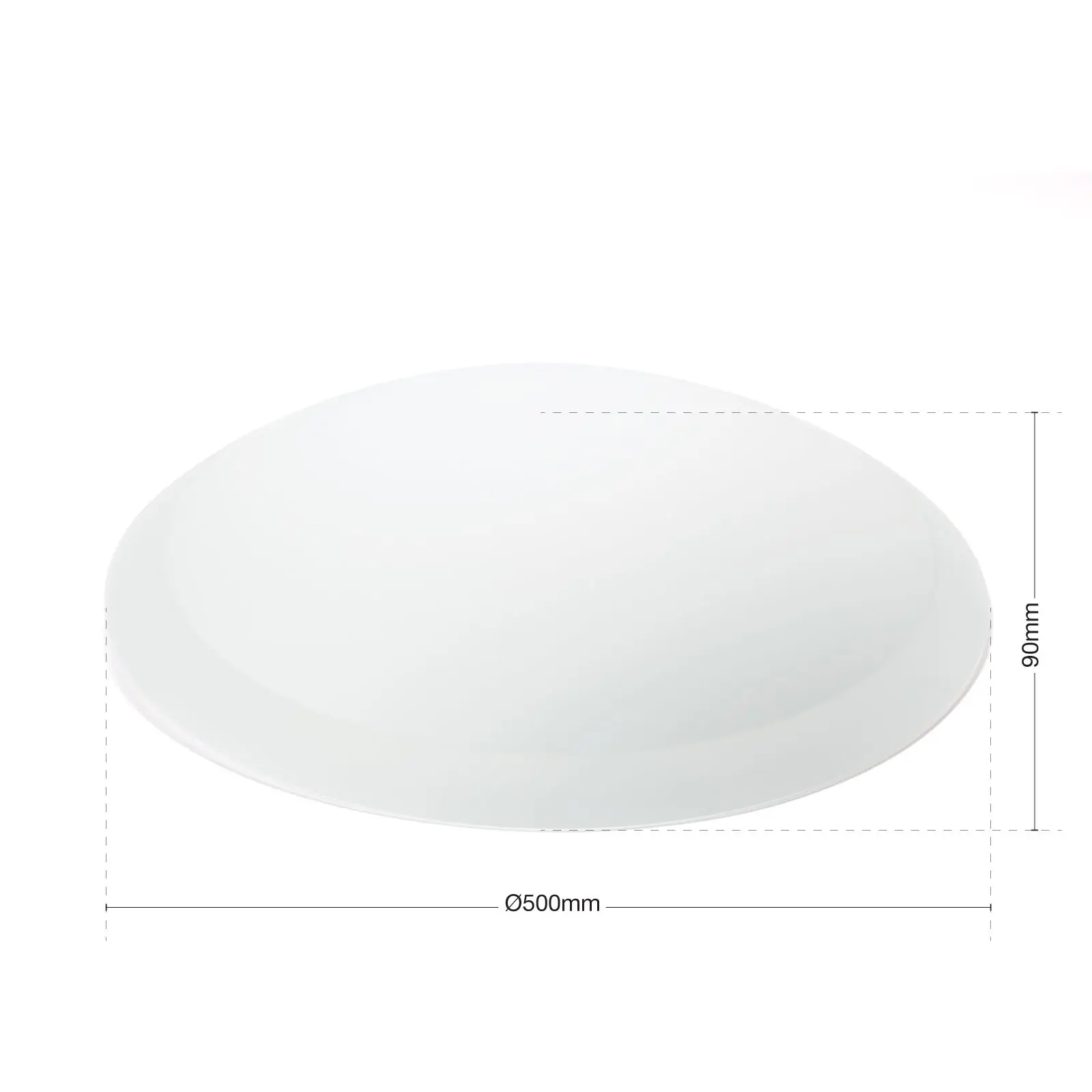 Stakleni abažur 9-348/50, Ø 500 mm, opal mat - 2