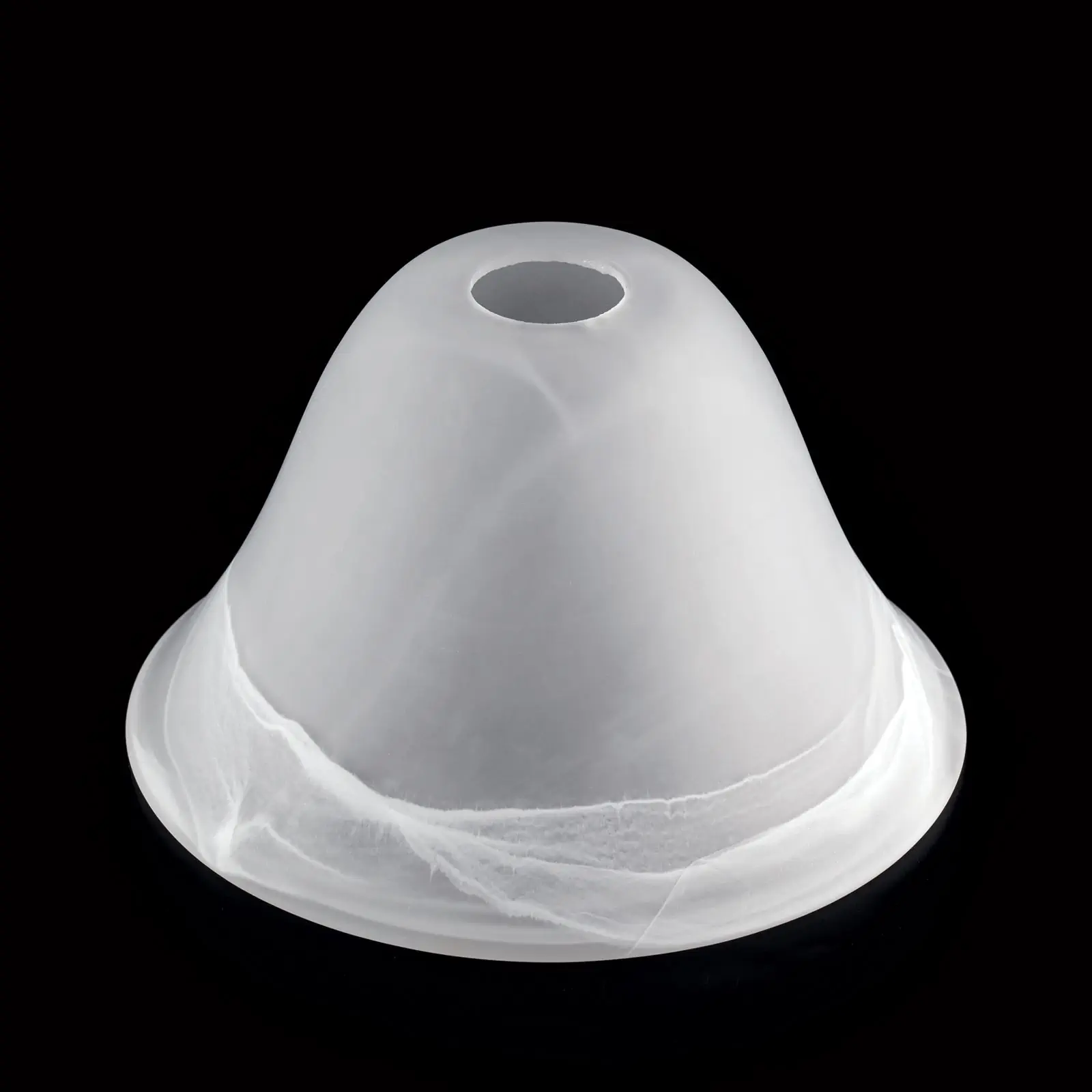 Stakleni abažur 1707, Ø 170 mm, alabaster - 2