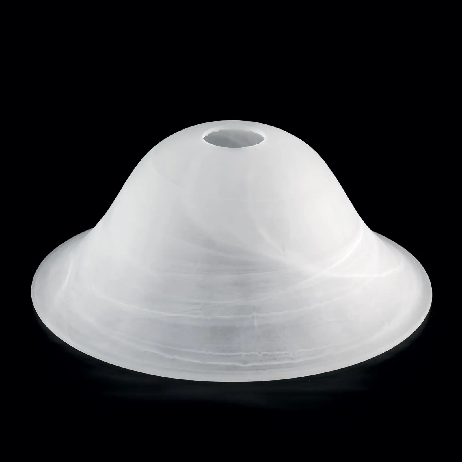 Stakleni abažur LUDO 1708, Ø 265 mm, alabaster - 2